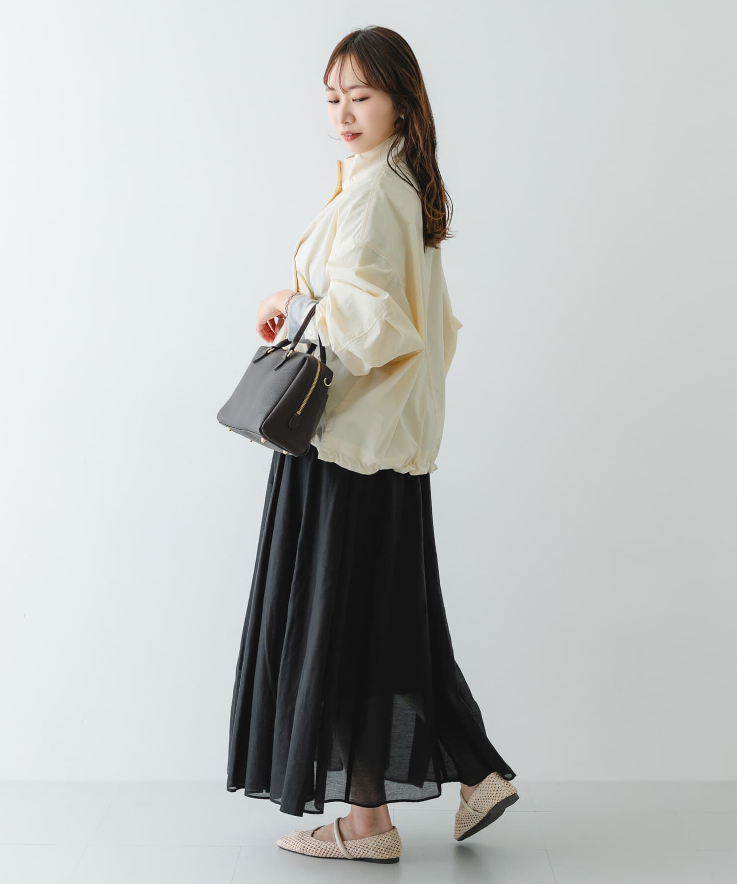 RODE SKO「ピープトゥベルトメッシュフラット」|その他|