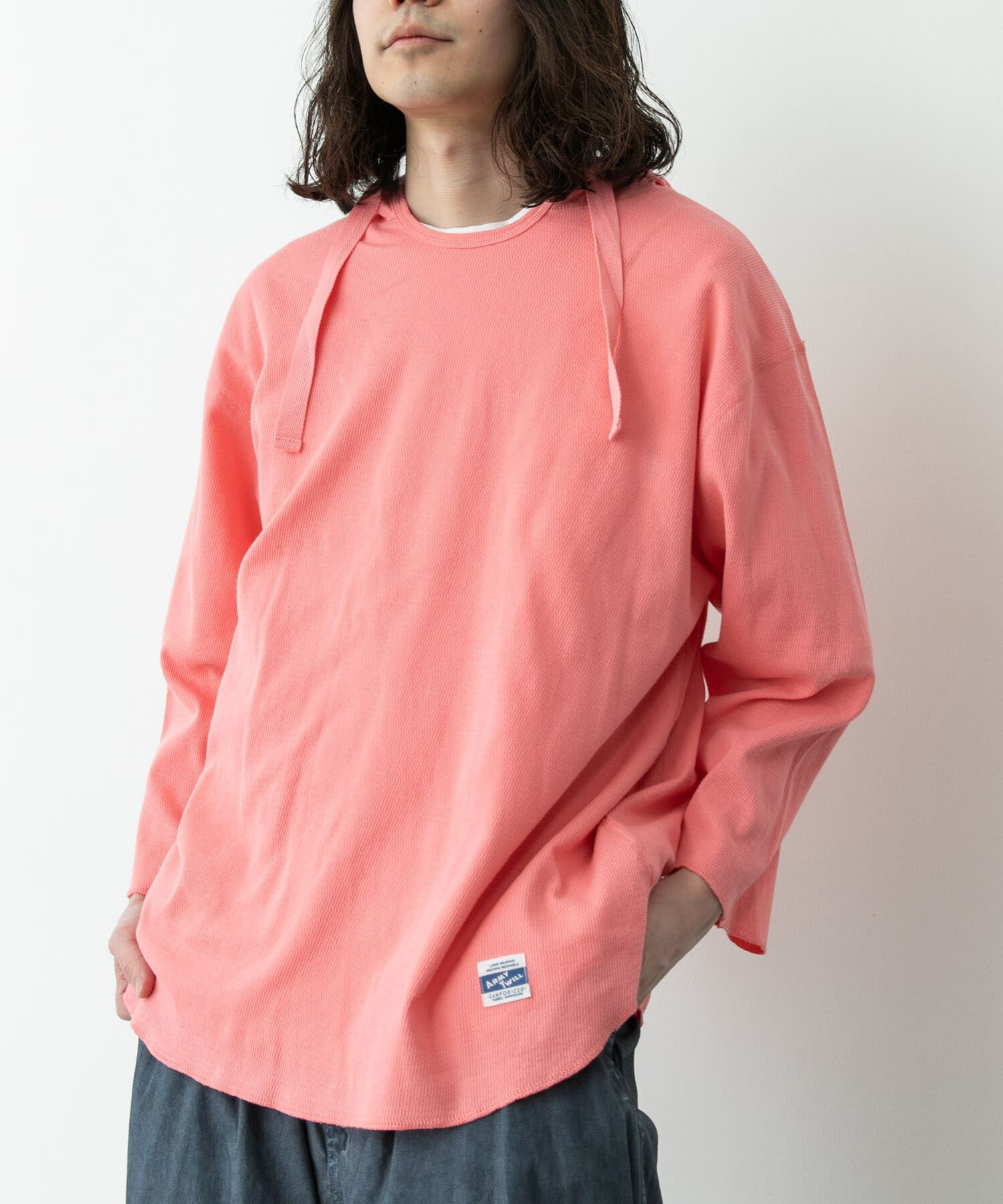 Sonny Label 「ARMY TWILL　LIGHT HONEYCOMB HOODIE」|Tシャツ・カットソー|