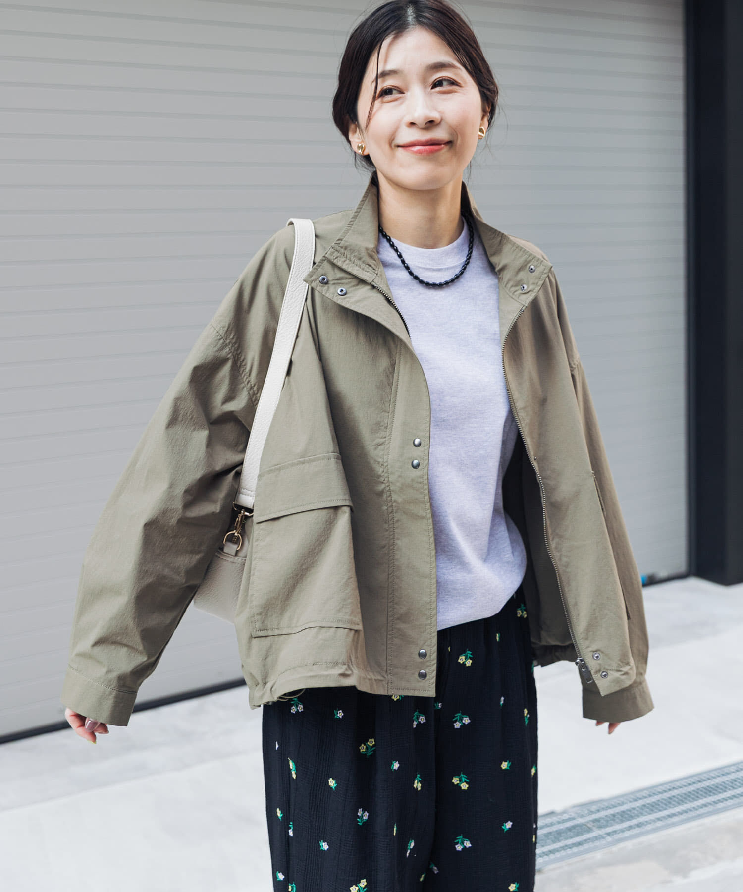 URBAN RESEARCH DOORS「撥水/防花粉スタンドブルゾン」|ブルゾン・スタジャン|