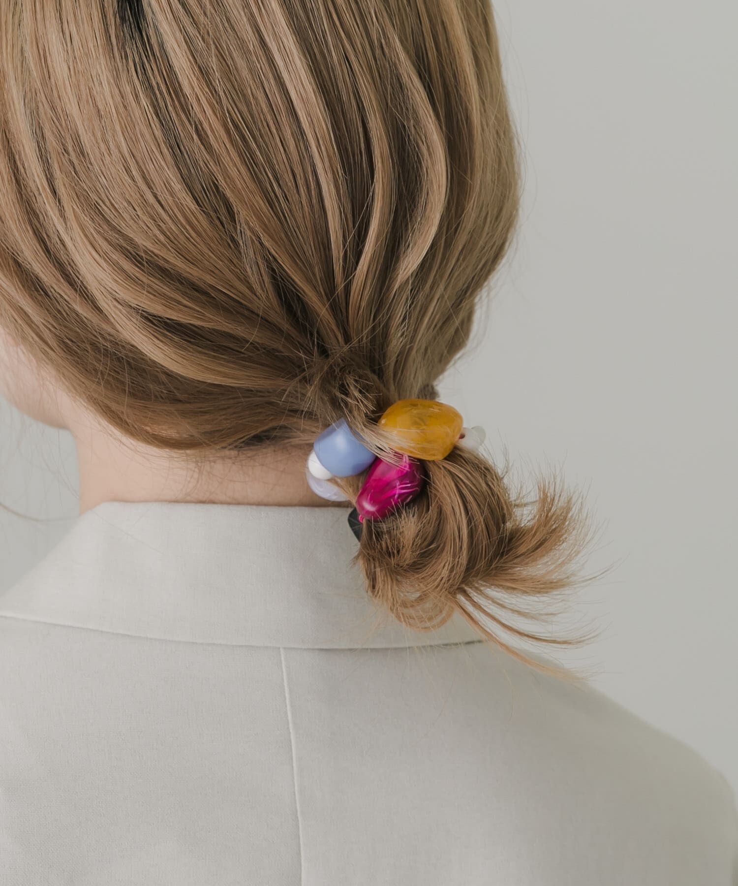SMELLY「ボリュームモチーフヘアポニー」|ヘアゴム・シュシュ|