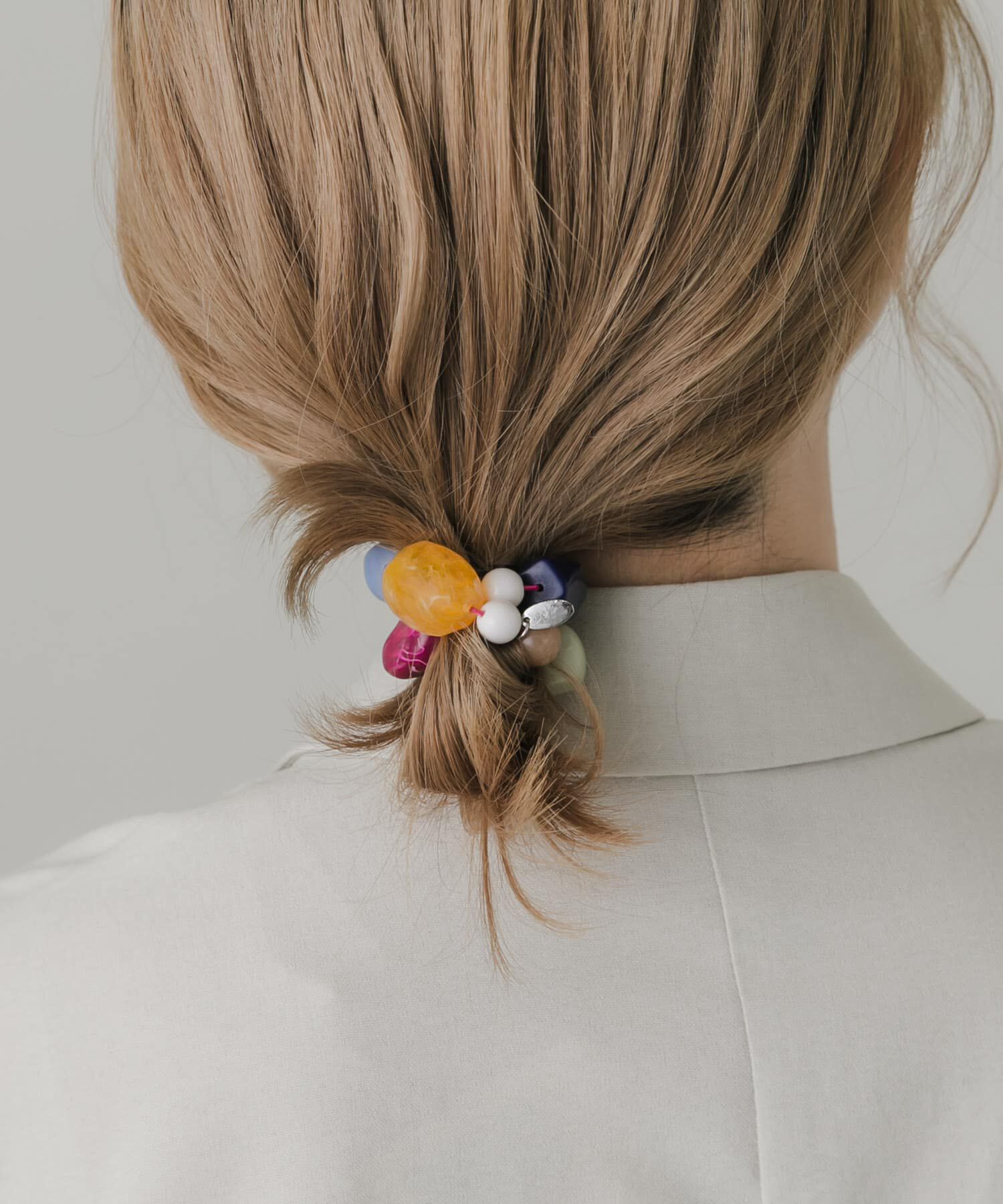 SMELLY「ボリュームモチーフヘアポニー」|ヘアゴム・シュシュ|