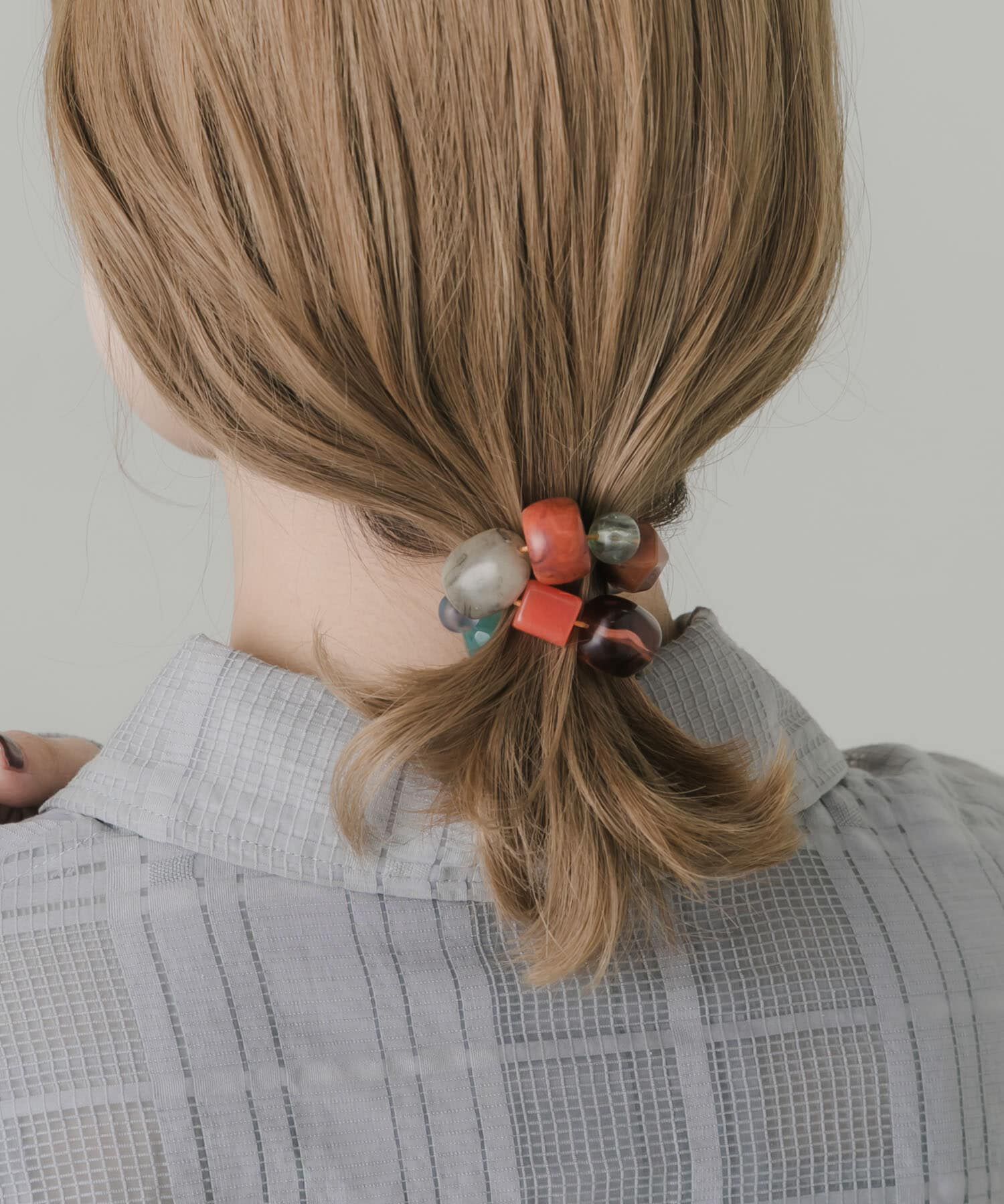 SMELLY「ボリュームモチーフヘアポニー」|ヘアゴム・シュシュ|