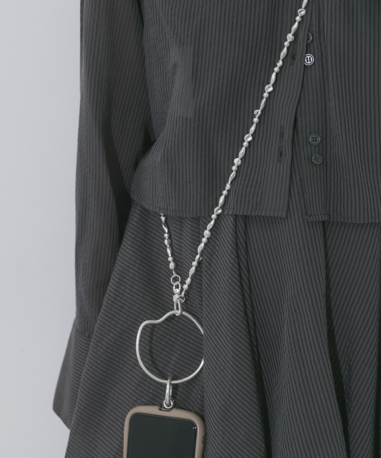 SMELLY「ニュアンスメタルマルチショルダー」|モバイルケース|