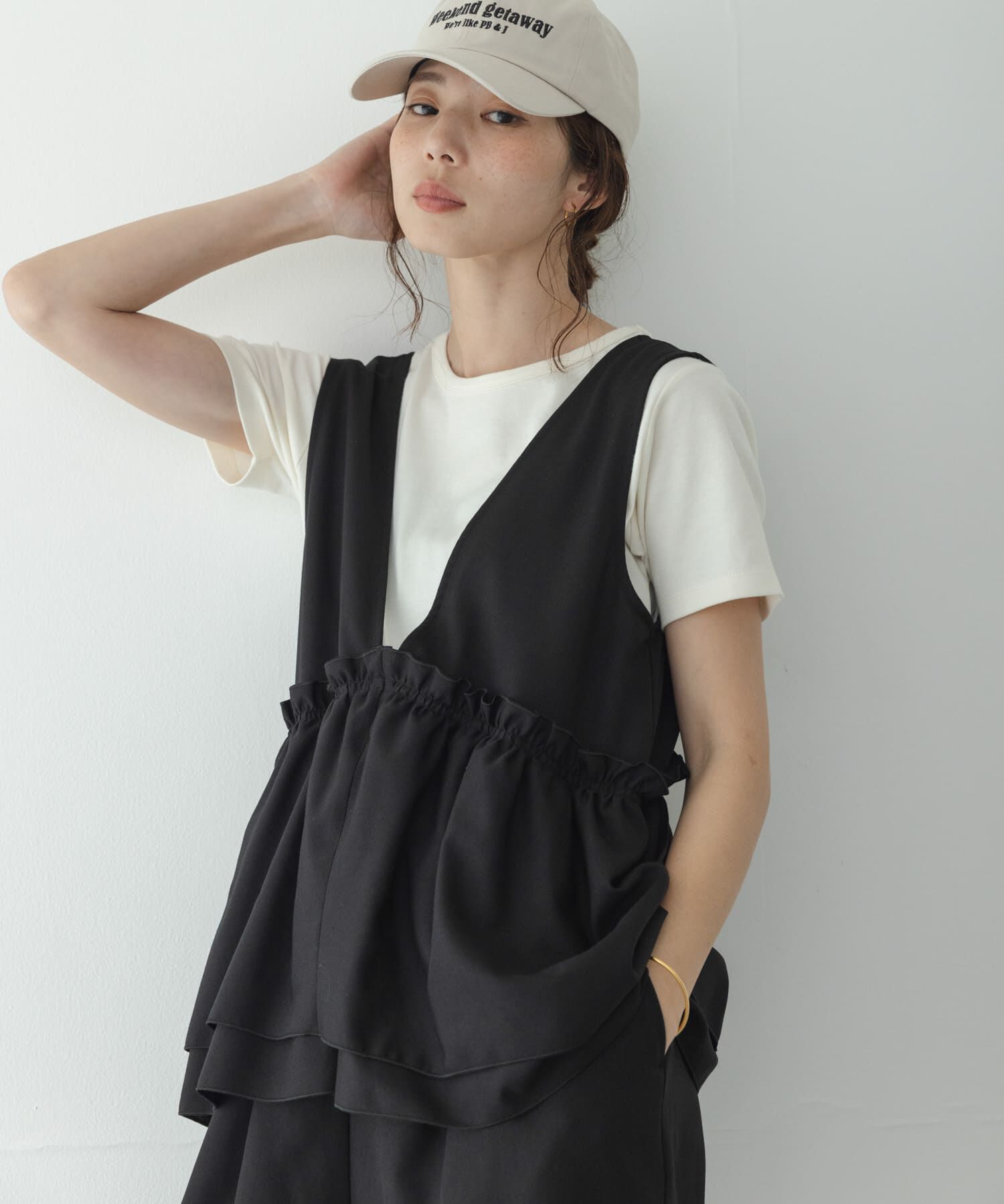 Sonny Label 「ペプラムフリルアソートオールインワン」|オールインワン|