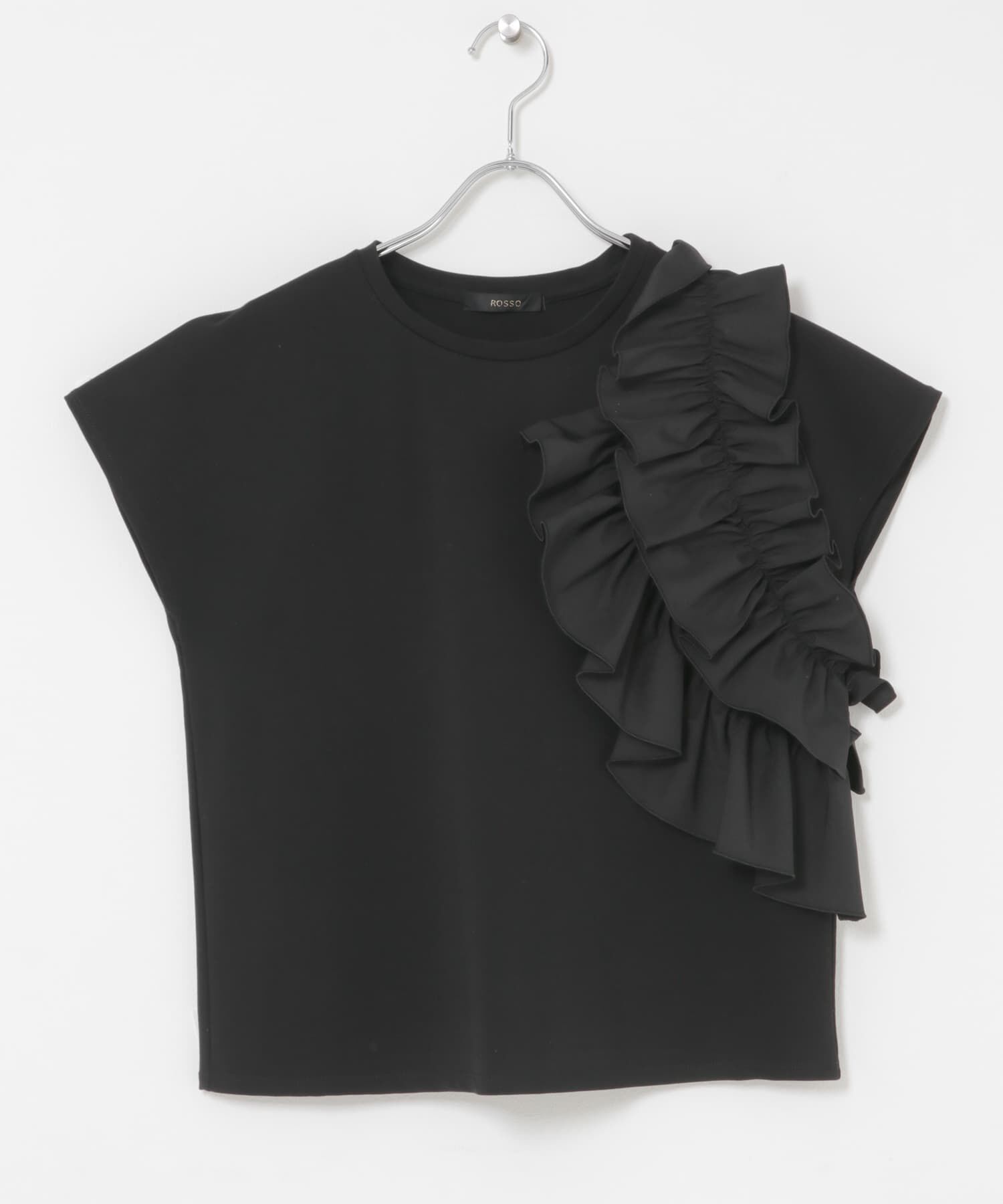 URBAN RESEARCH ROSSO「フリルドッキングTEEブラウス」|Tシャツ・カットソー|