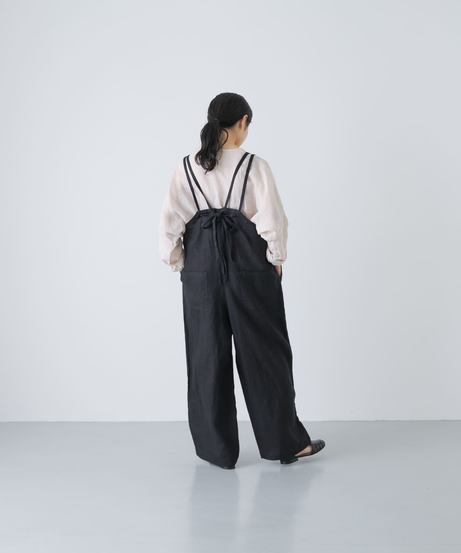 かぐれ「リネンサロペット」|オールインワン|