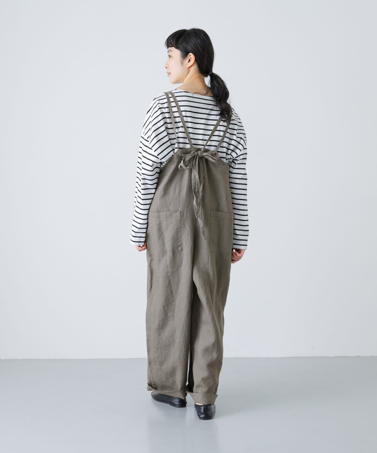 かぐれ「リネンサロペット」|オールインワン|