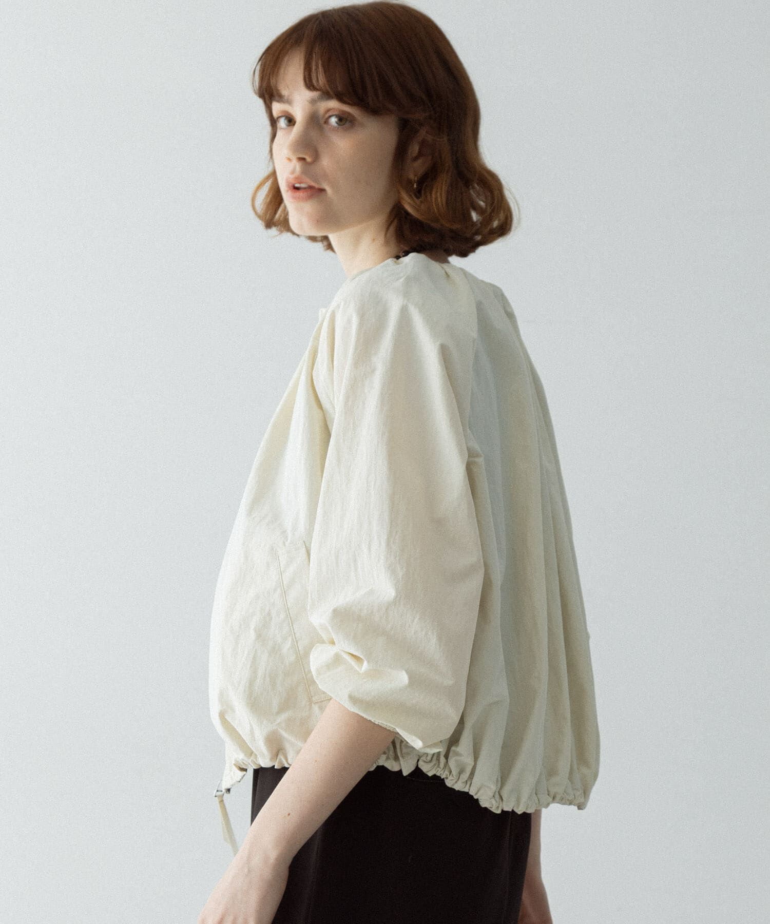 Sonny Label 「『UR TECH』バルーンショートブルゾン」|ブルゾン・スタジャン|