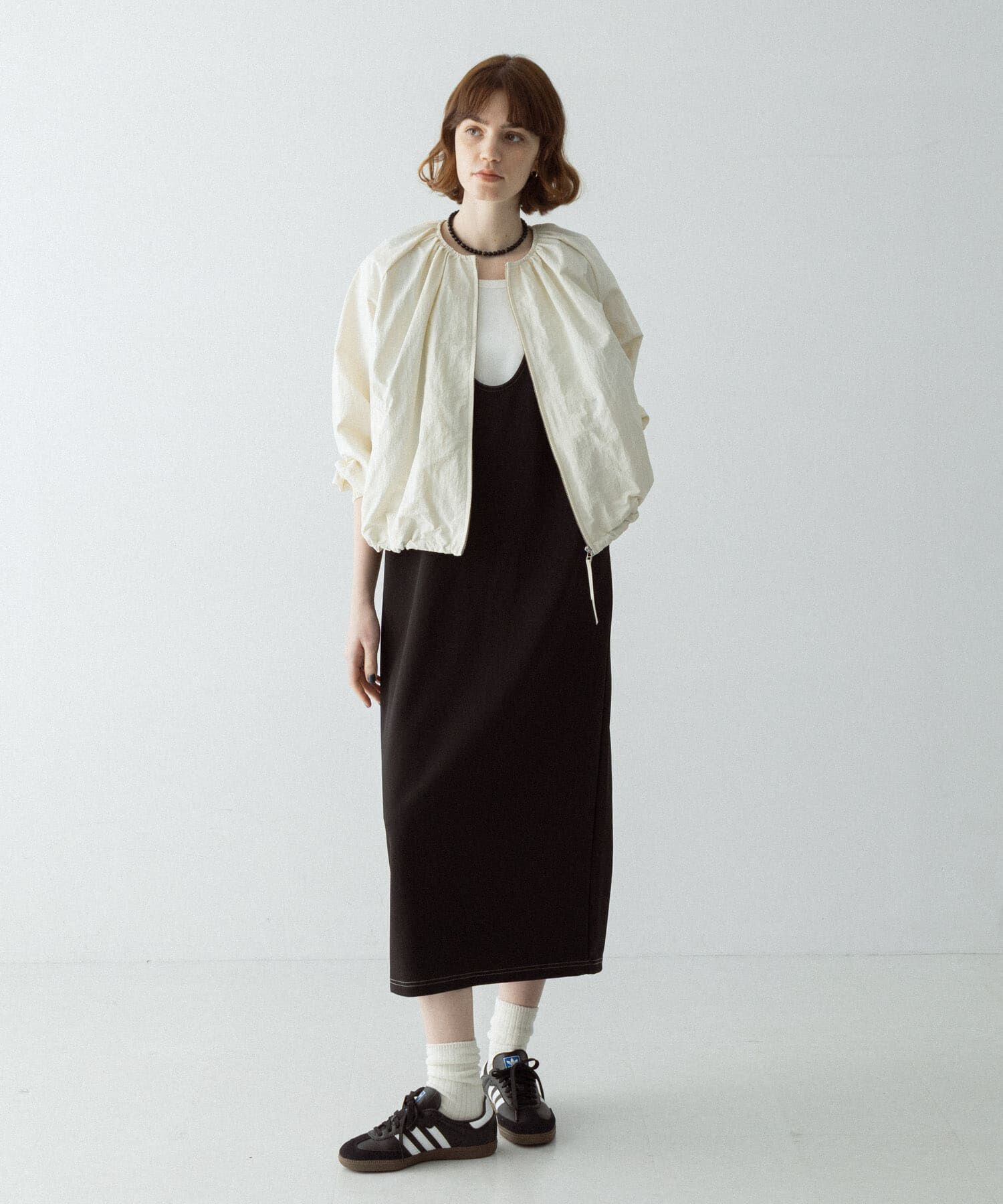 Sonny Label 「『UR TECH』バルーンショートブルゾン」|ブルゾン・スタジャン|