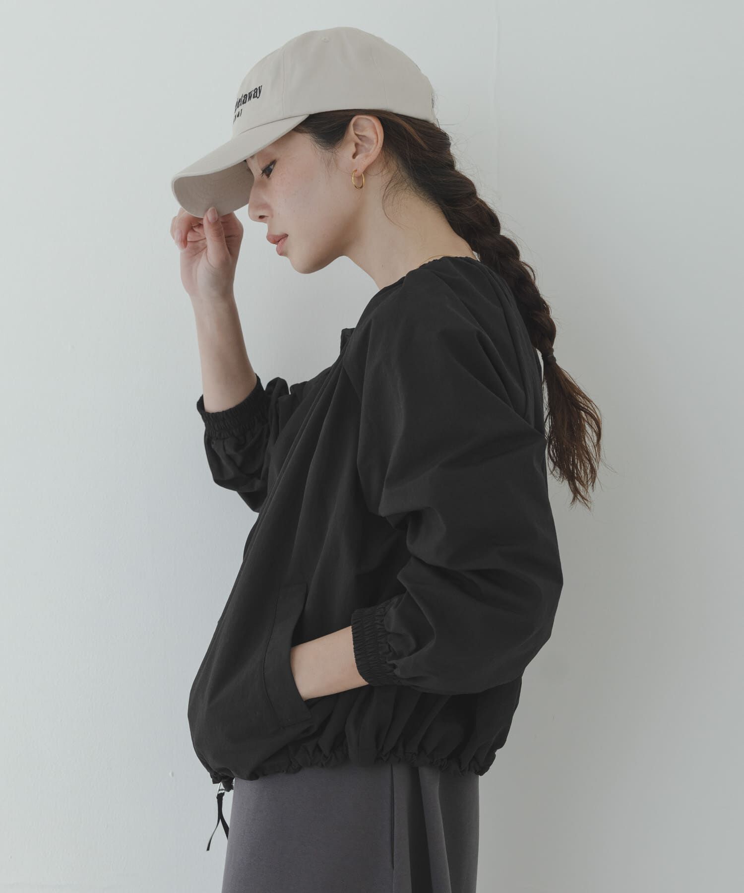 Sonny Label 「『UR TECH』バルーンショートブルゾン」|ブルゾン・スタジャン|