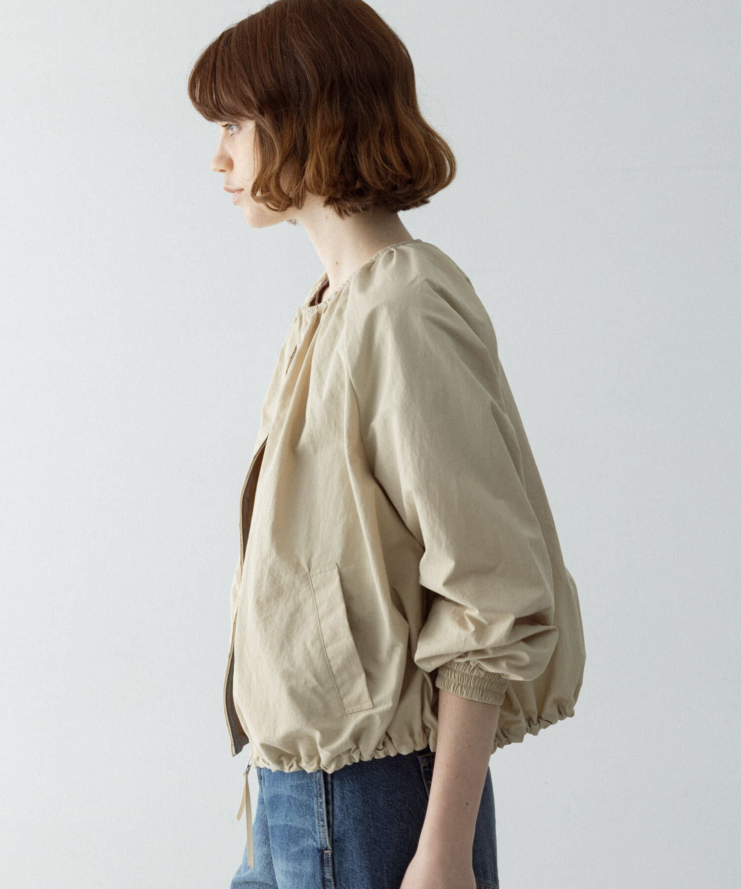 Sonny Label 「『UR TECH』バルーンショートブルゾン」|ブルゾン・スタジャン|