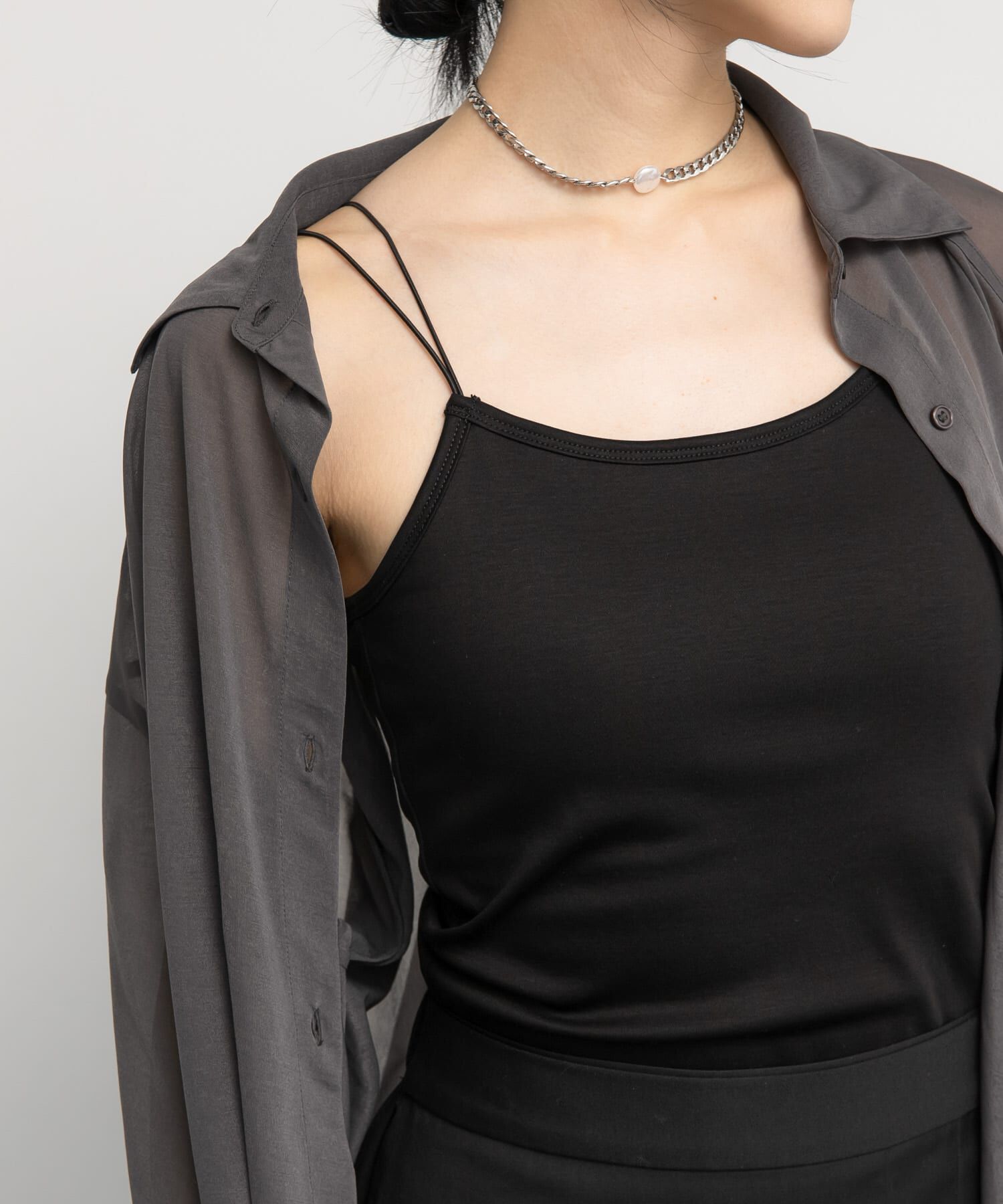  「スパゲティダブルストラップキャミソール」|キャミソール|