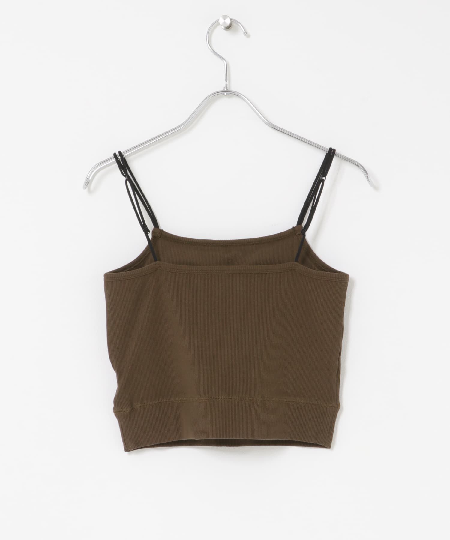  「ダブルストラップクロップドキャミソール」|キャミソール|