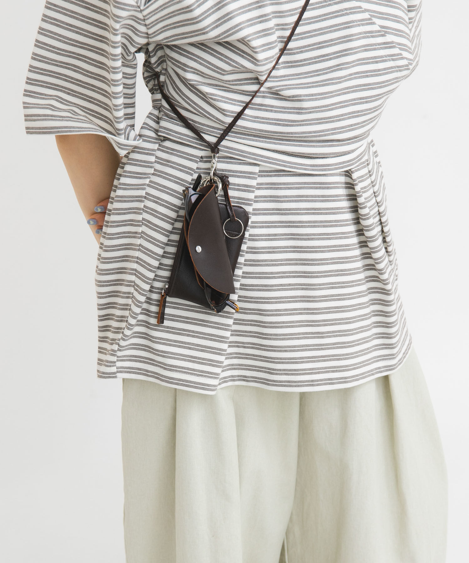  「マルチポーチネックショルダー2」|その他|ダークブラウン