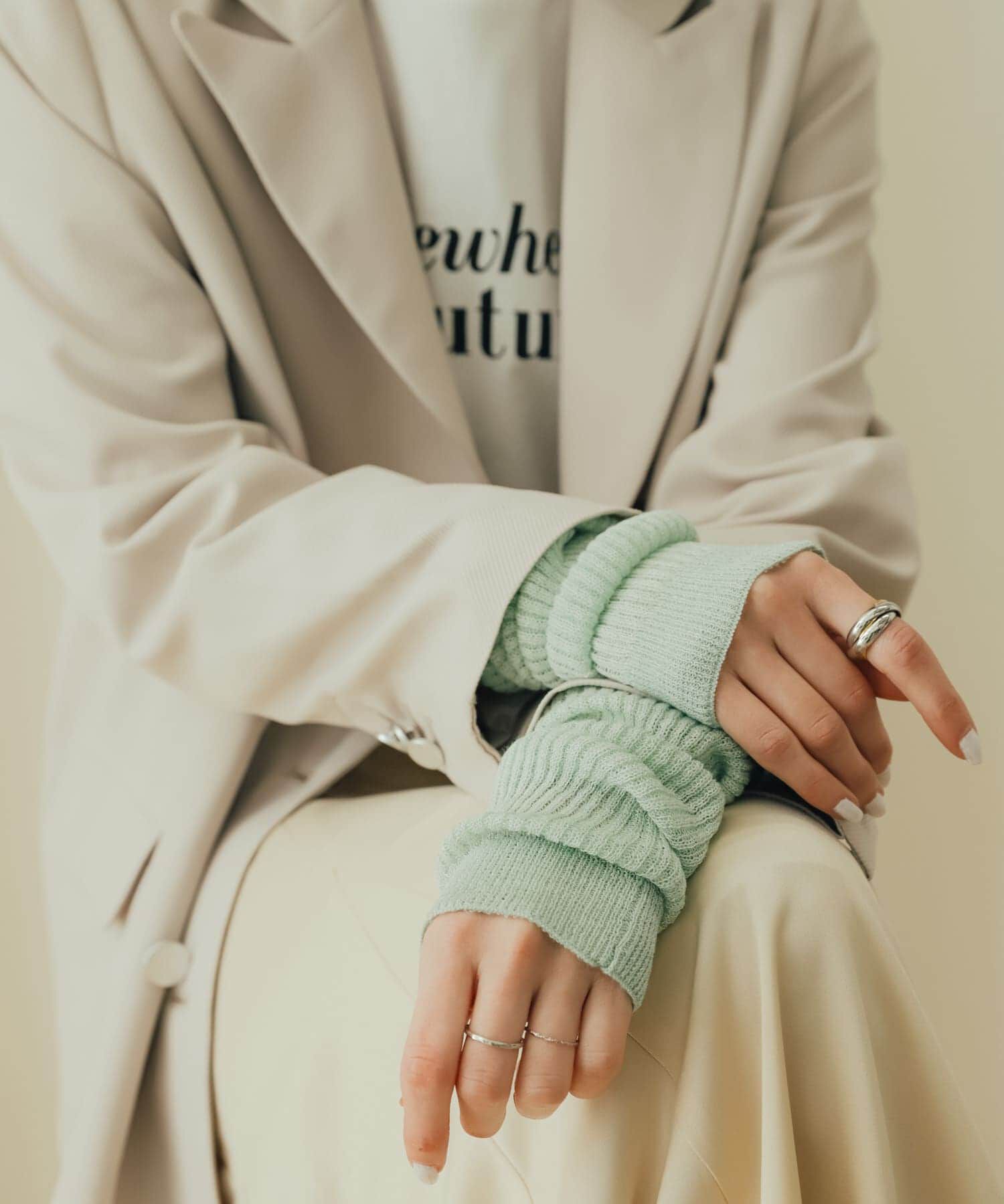 SENSE OF PLACE by URBAN RESEARCH「アソートアームウォーマー」|手袋|