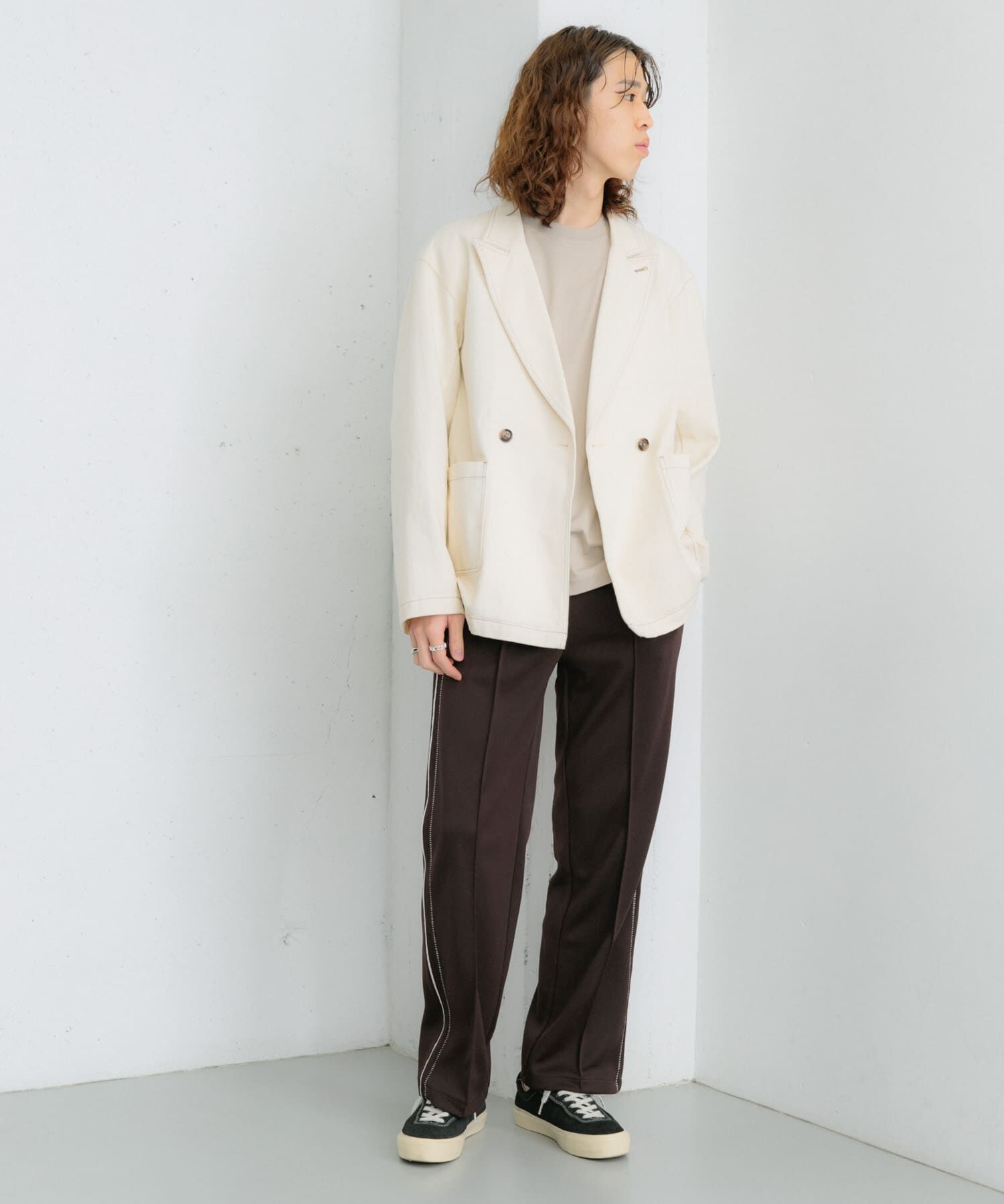 SENSE OF PLACE by URBAN RESEARCH「カツラギステッチアウトルーズジャケット」|その他|
