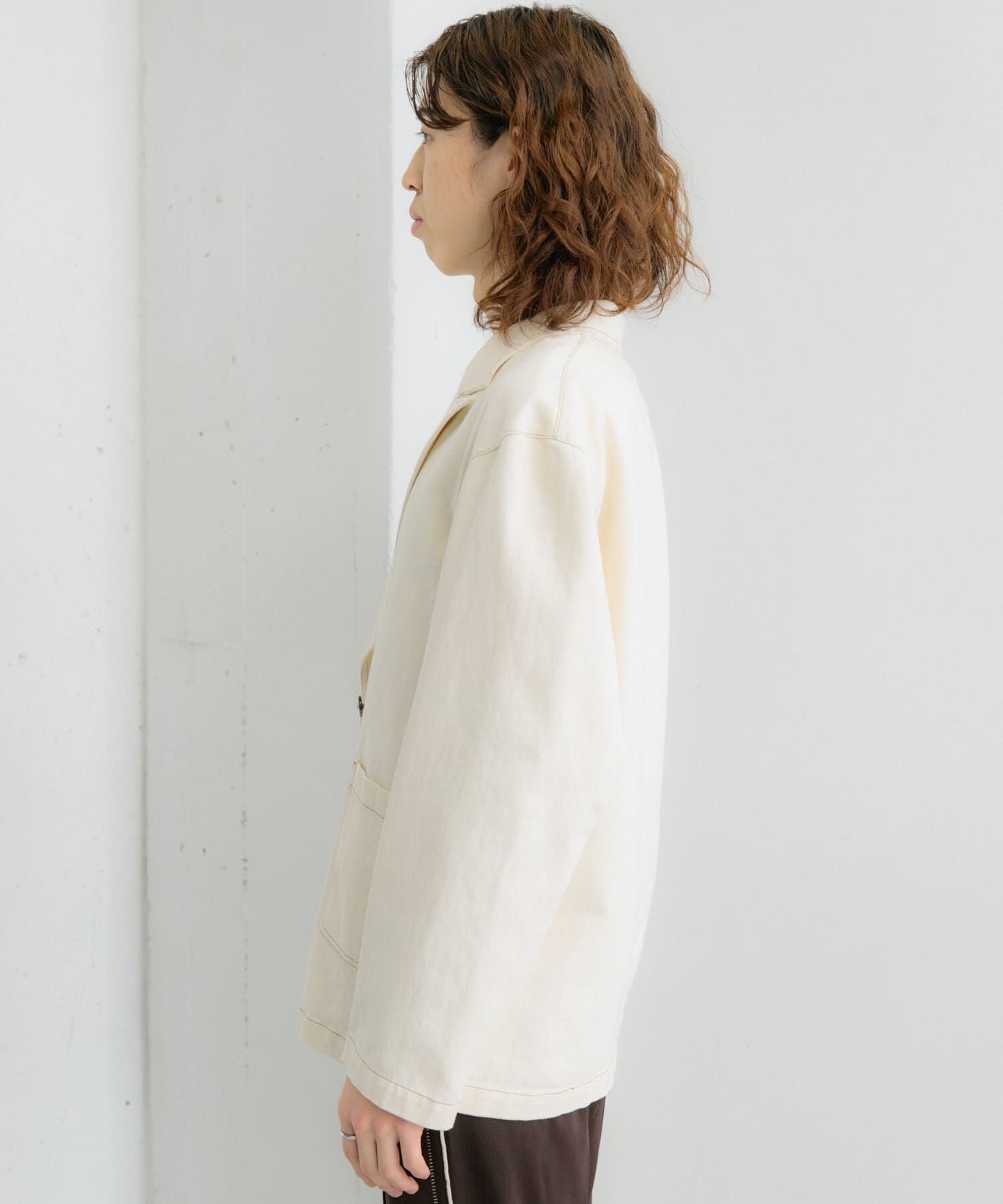 SENSE OF PLACE by URBAN RESEARCH「カツラギステッチアウトルーズジャケット」|その他|