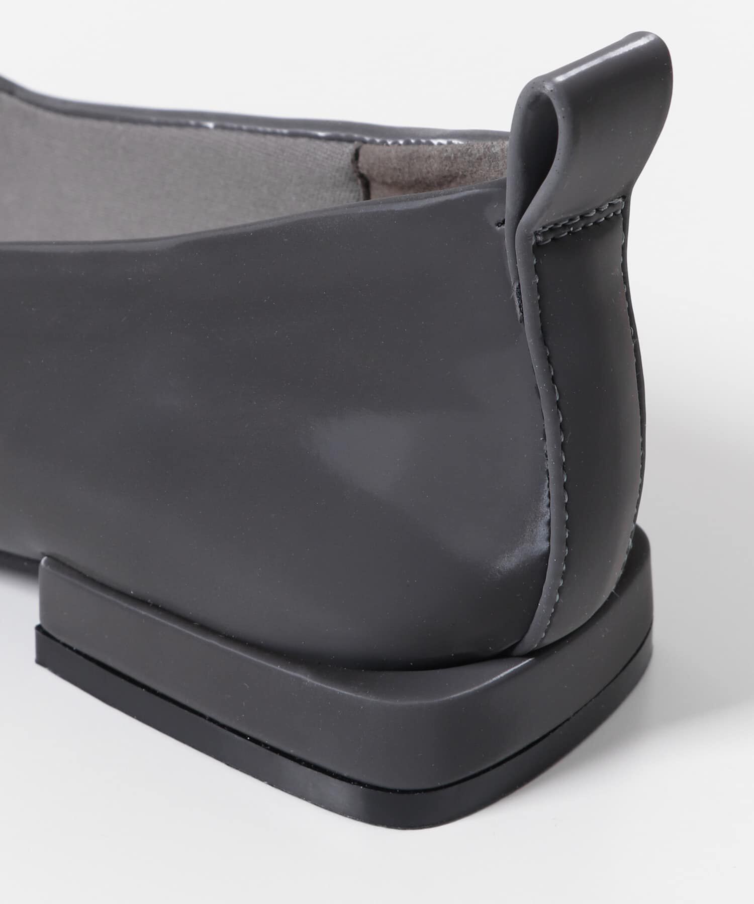 SENSE OF PLACE by URBAN RESEARCH「シャイニーギャザーフラットシューズ」|パンプス|