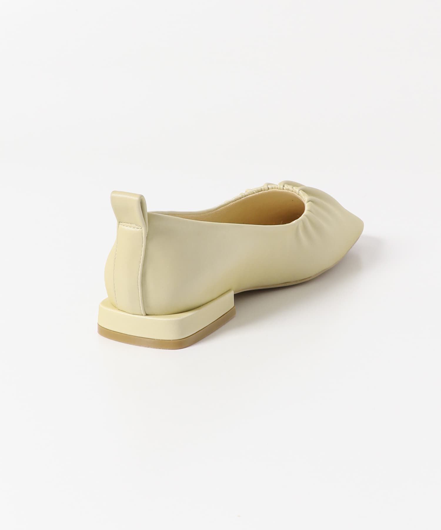 SENSE OF PLACE by URBAN RESEARCH「シャイニーギャザーフラットシューズ」|パンプス|