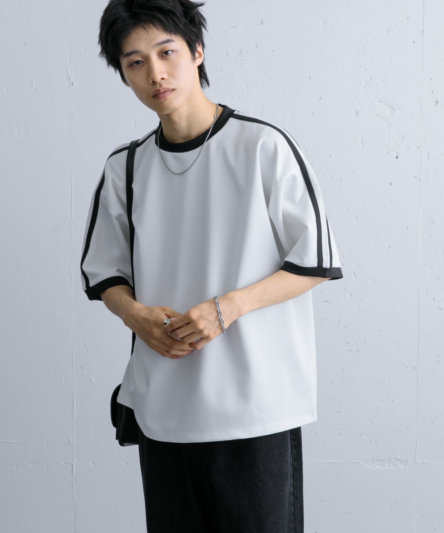 SENSE OF PLACE by URBAN RESEARCH「ポンチリンガーショートスリーブTシャツ」|Tシャツ・カットソー|