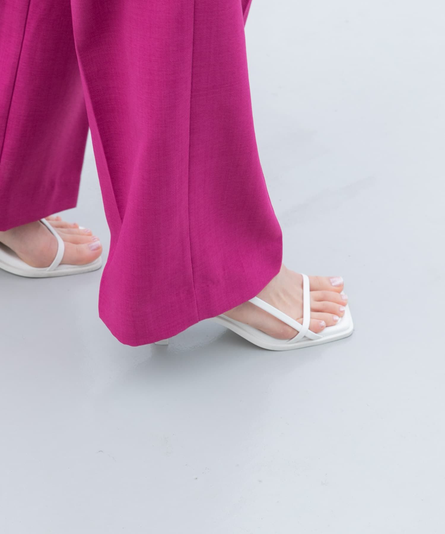 SENSE OF PLACE by URBAN RESEARCH「ワイドスクエアストラップサンダル」|サンダル|