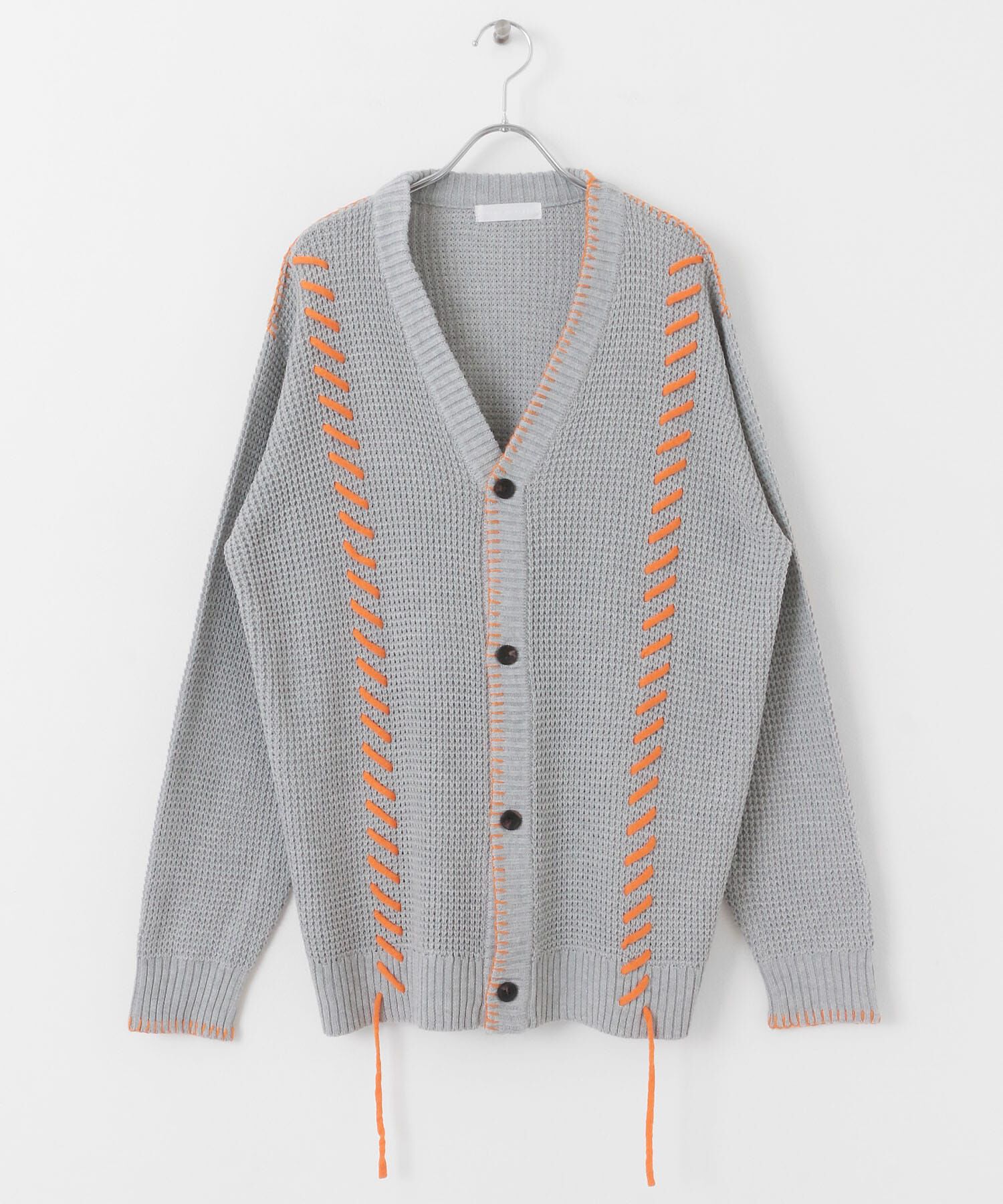 SENSE OF PLACE by URBAN RESEARCH「『ユニセックス』ブランケットステッチカーディガン」|カーディガン|