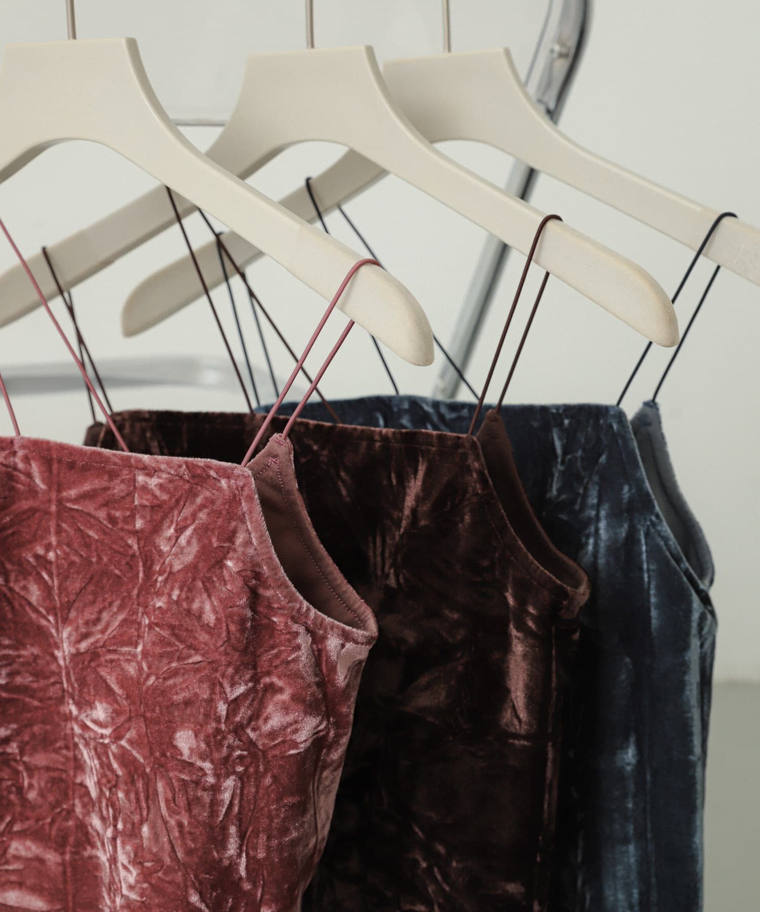 SENSE OF PLACE by URBAN RESEARCH「『サイズ展開あり』ベロアカップツキキャミソール」|キャミソール|