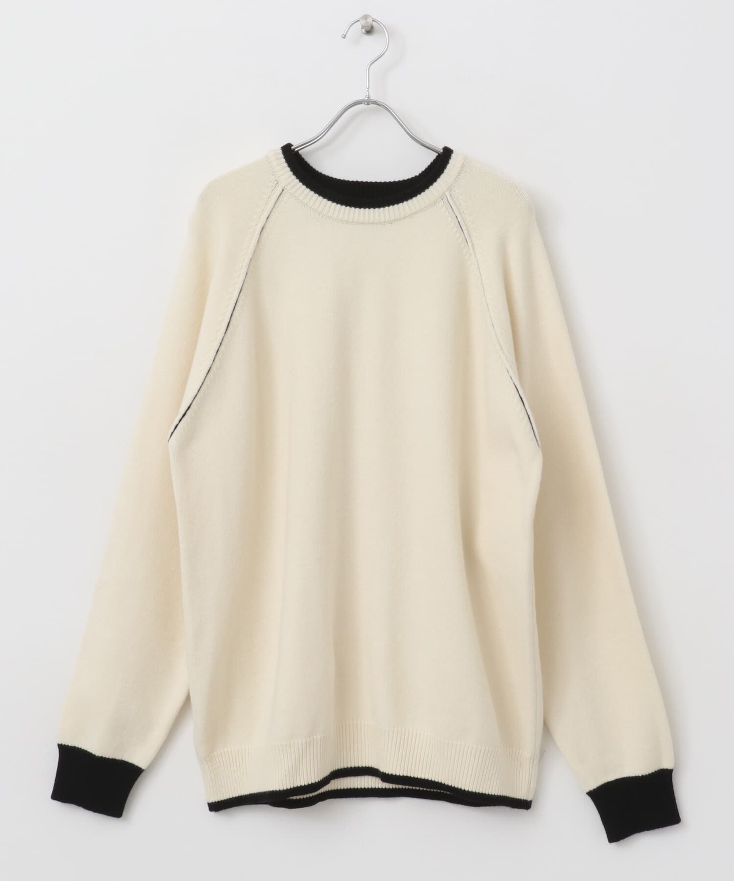 SENSE OF PLACE by URBAN RESEARCH「『ユニセックス』『洗濯可』ストレッチリブハイショクラインニット」|ニット・セーター|