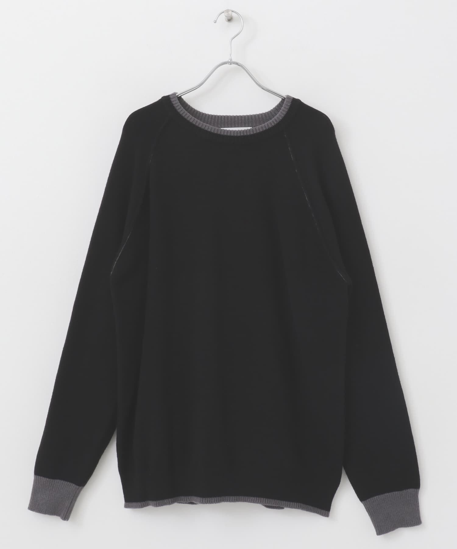 SENSE OF PLACE by URBAN RESEARCH「『ユニセックス』『洗濯可』ストレッチリブハイショクラインニット」|ニット・セーター|