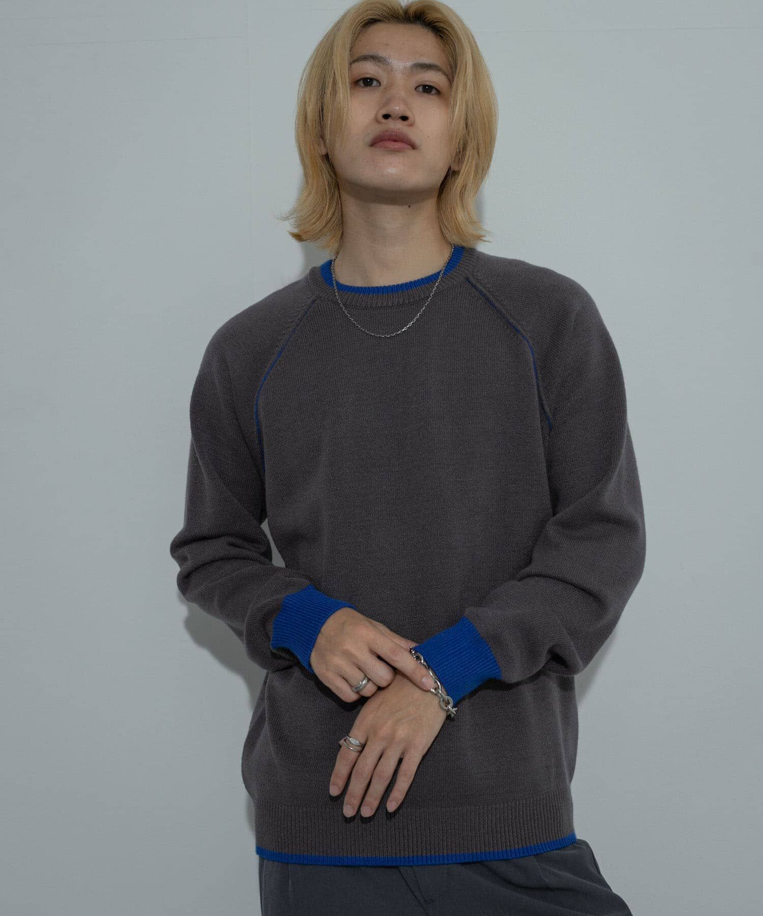 SENSE OF PLACE by URBAN RESEARCH「『ユニセックス』『洗濯可』ストレッチリブハイショクラインニット」|ニット・セーター|