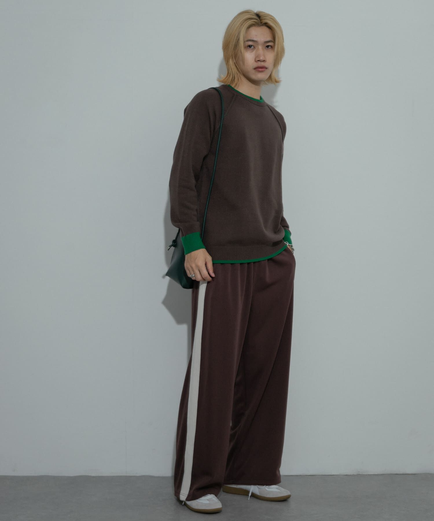 SENSE OF PLACE by URBAN RESEARCH「『ユニセックス』『洗濯可』ストレッチリブハイショクラインニット」|ニット・セーター|