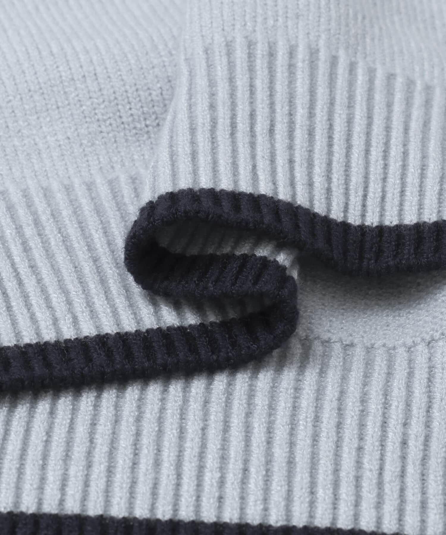 SENSE OF PLACE by URBAN RESEARCH「『ユニセックス』『洗濯可』ストレッチリブハイショクラインニット」|ニット・セーター|