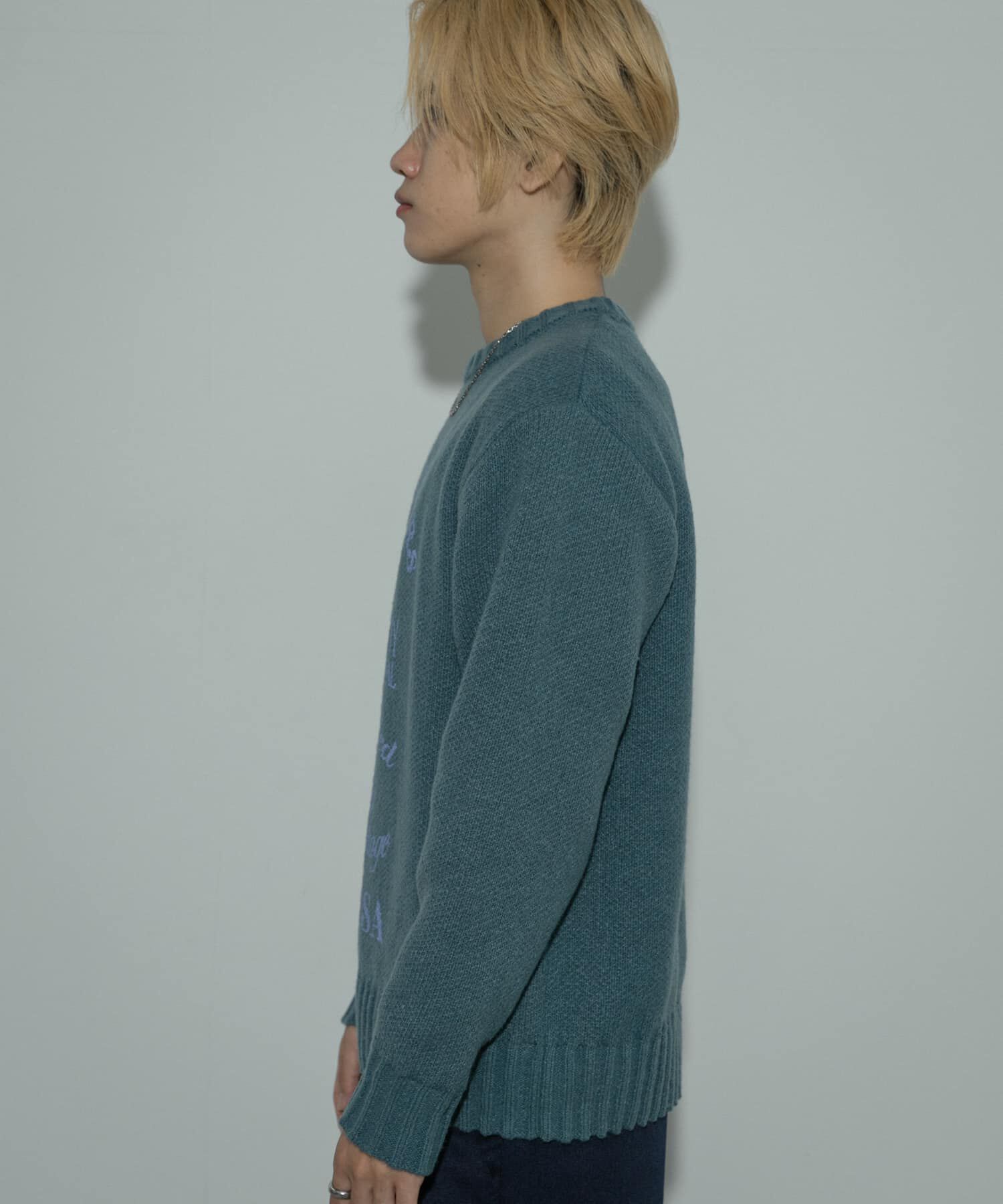 SENSE OF PLACE by URBAN RESEARCH「『洗濯可』グラフィックプリントニット」|ニット・セーター|