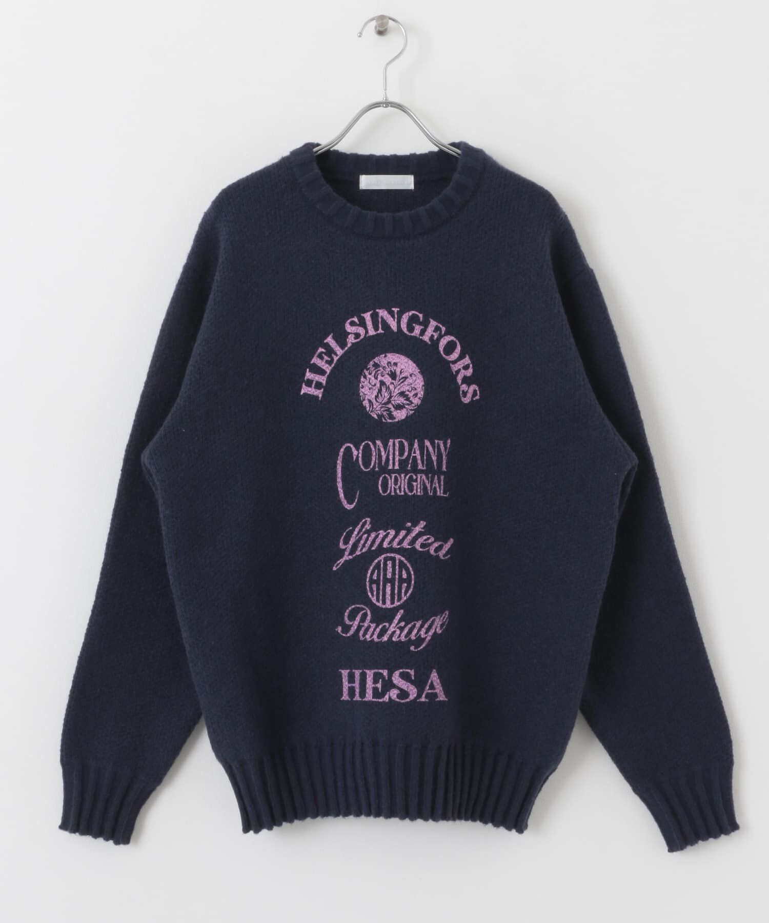 SENSE OF PLACE by URBAN RESEARCH「『洗濯可』グラフィックプリントニット」|ニット・セーター|