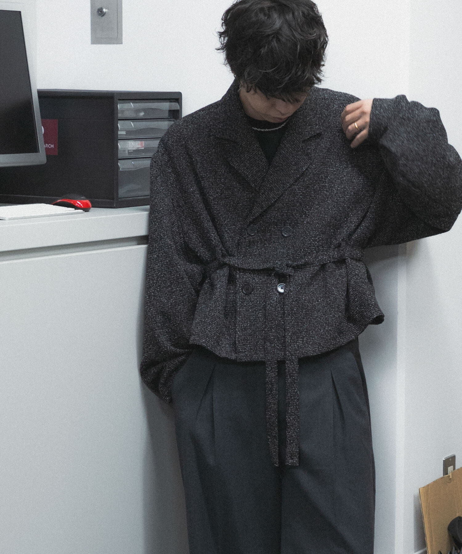 SENSE OF PLACE by URBAN RESEARCH「『わたべ&times;SOP』『ｾｯﾄｱｯﾌﾟ対応』ﾂｲｰﾄﾞﾀﾞﾌﾞﾙﾌﾞﾚｽﾄ  」|その他|