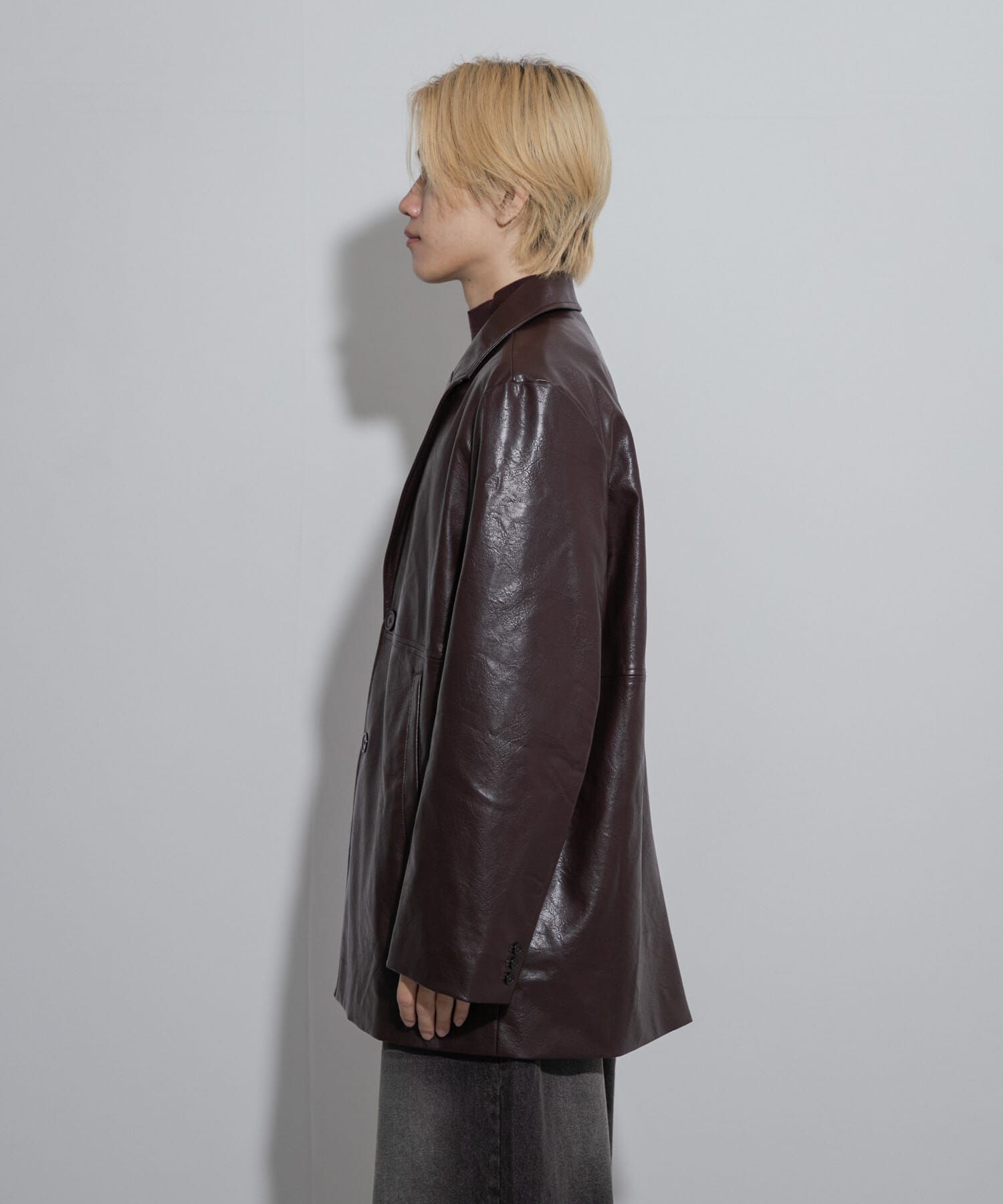 SENSE OF PLACE by URBAN RESEARCH「フェイクレザーミドルジャケット」|その他|