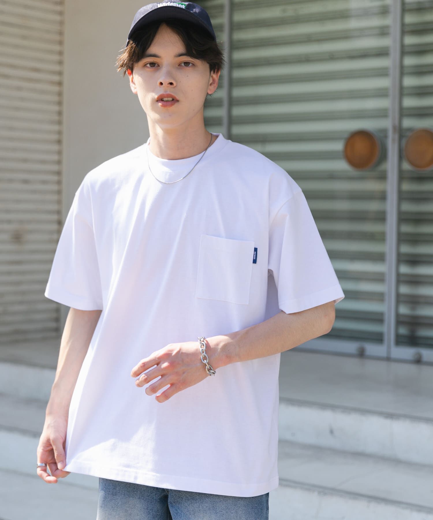 SENSE OF PLACE by URBAN RESEARCH「『UR TECH ひやサラクール』リラックスポケTシャツ」|Tシャツ・カットソー|