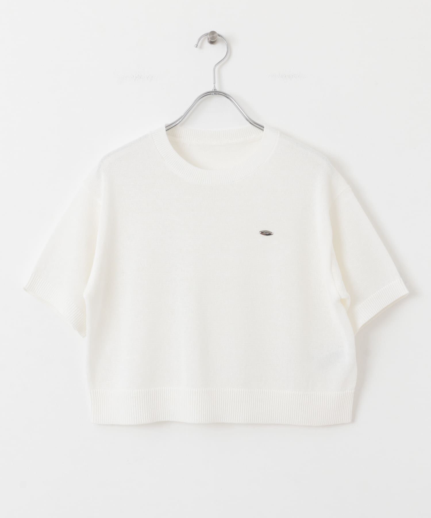 SENSE OF PLACE by URBAN RESEARCH「クルーネッククロップドセーター」|ニット・セーター|