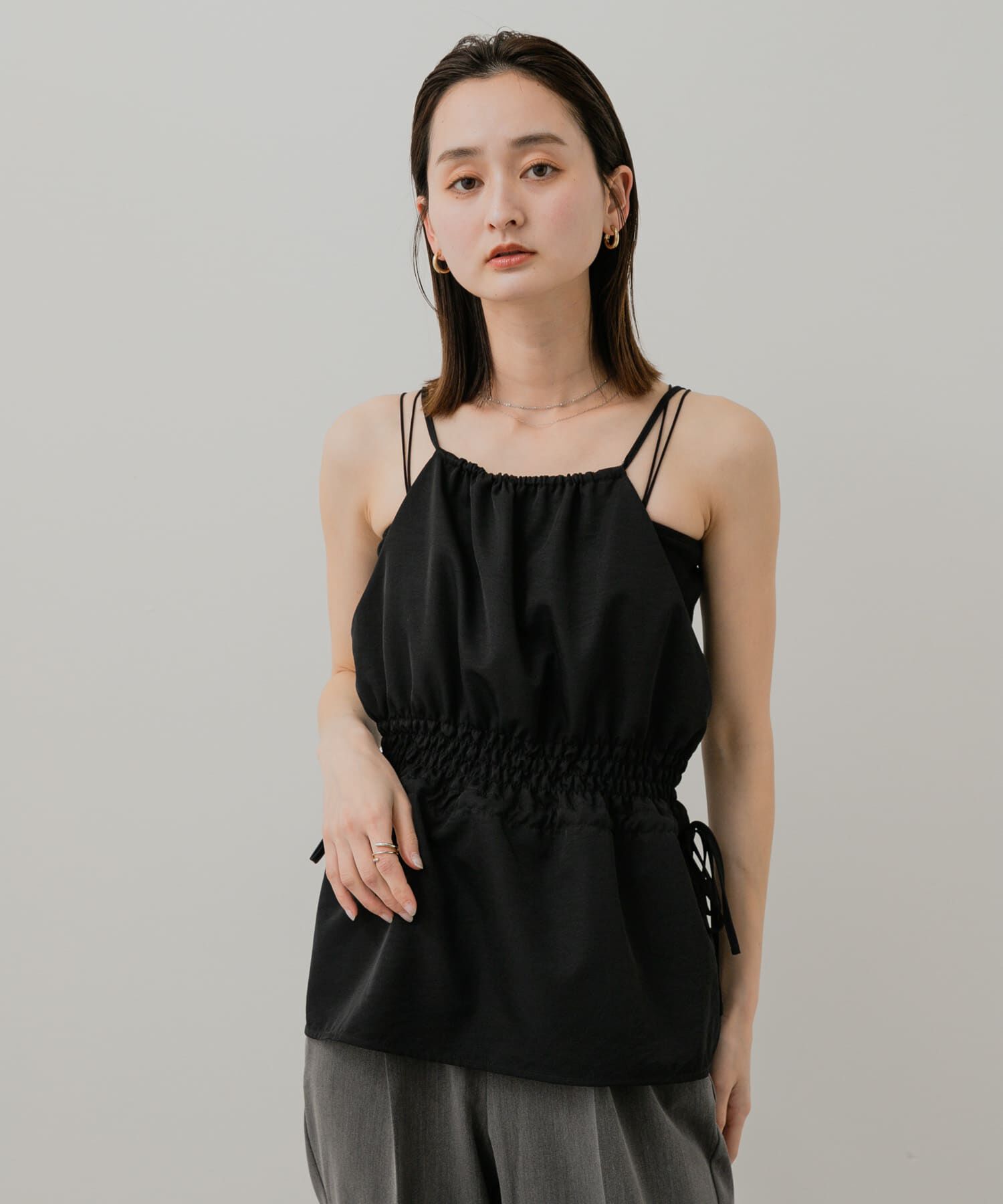 SENSE OF PLACE by URBAN RESEARCH「ホルターネックキャミトップ」|キャミソール|