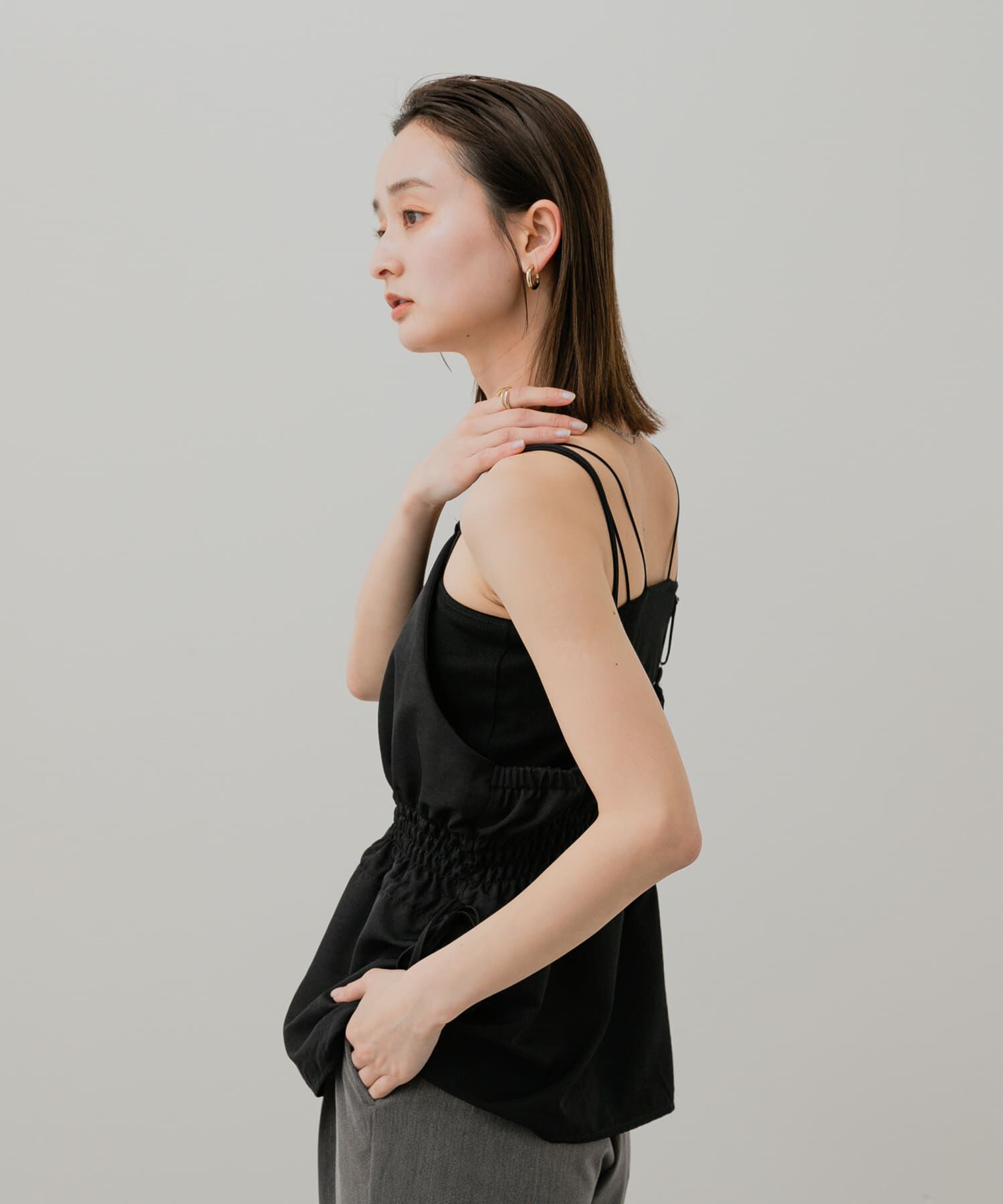 SENSE OF PLACE by URBAN RESEARCH「ホルターネックキャミトップ」|キャミソール|