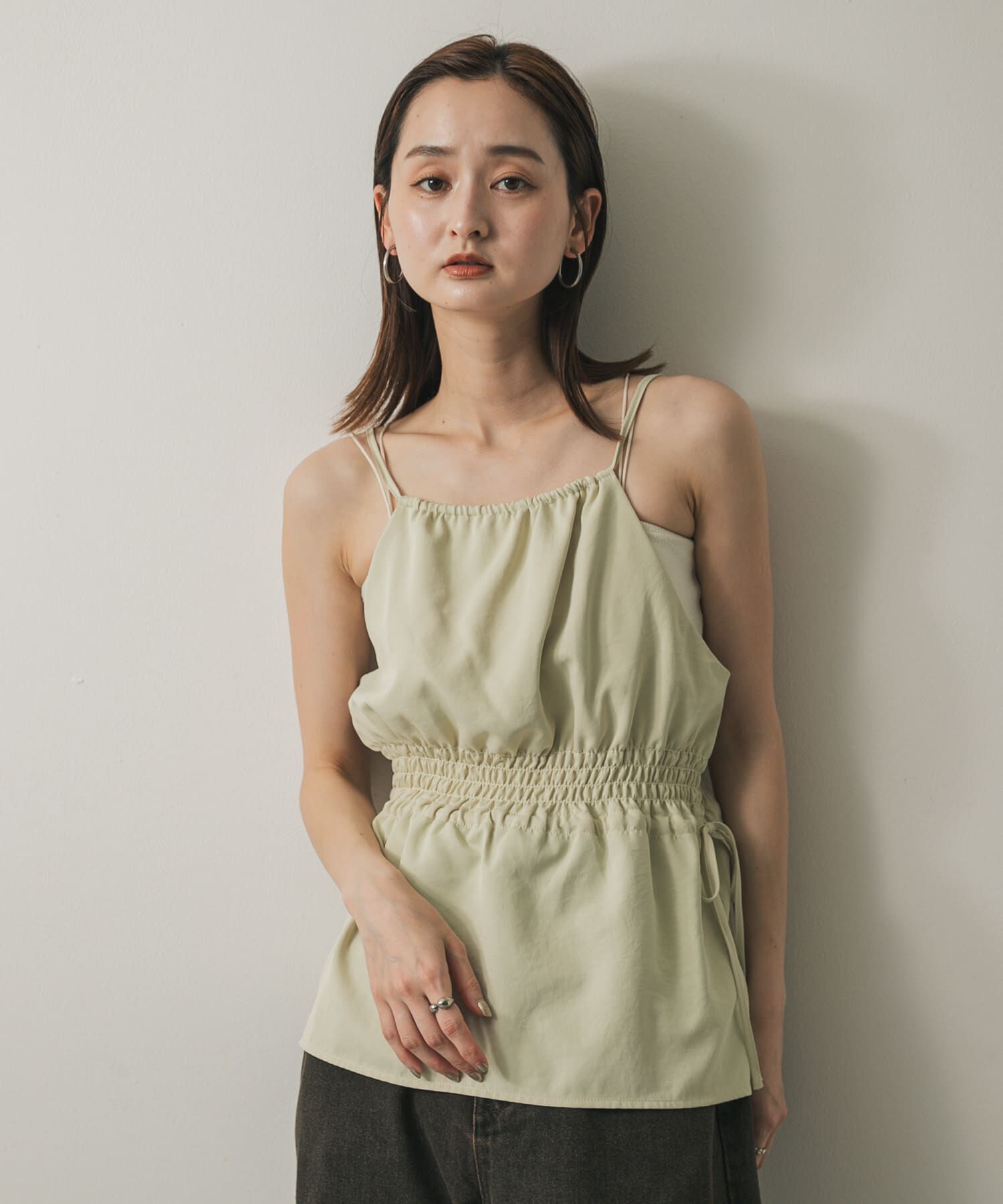 SENSE OF PLACE by URBAN RESEARCH「ホルターネックキャミトップ」|キャミソール|