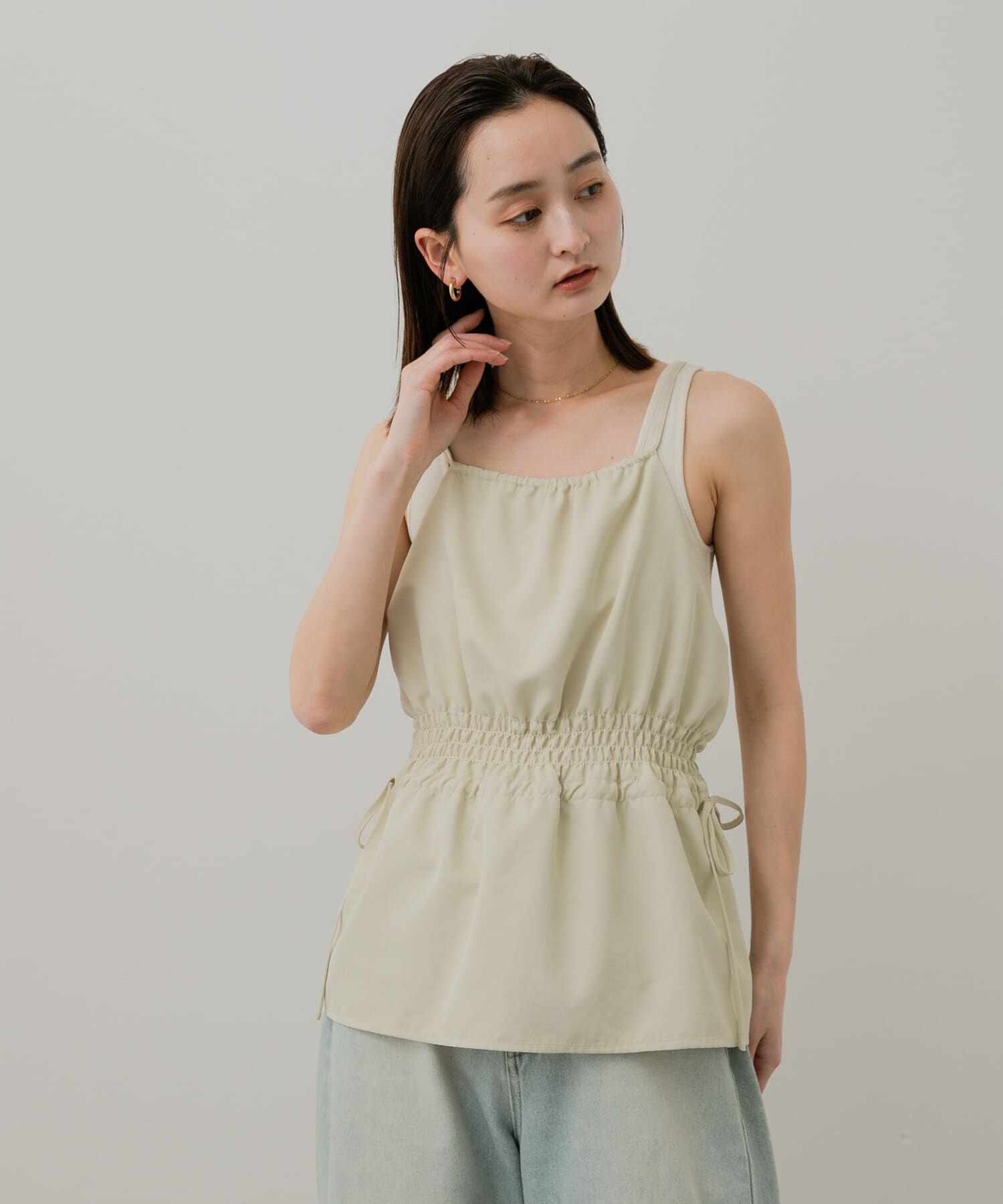 SENSE OF PLACE by URBAN RESEARCH「ホルターネックキャミトップ」|キャミソール|