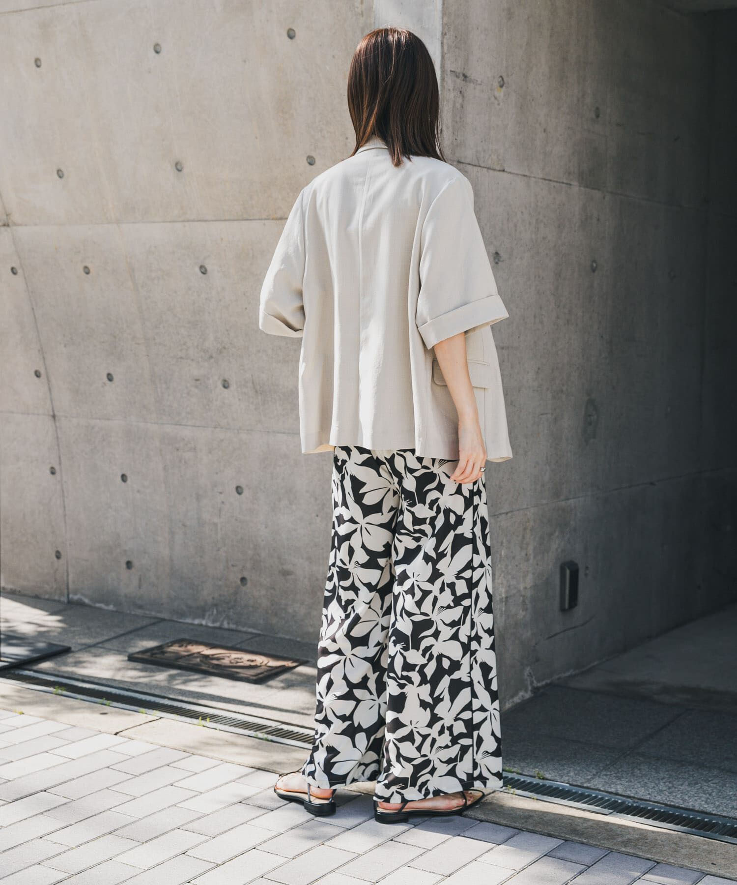 SENSE OF PLACE by URBAN RESEARCH「リーフプリントイージーパンツ」|その他|