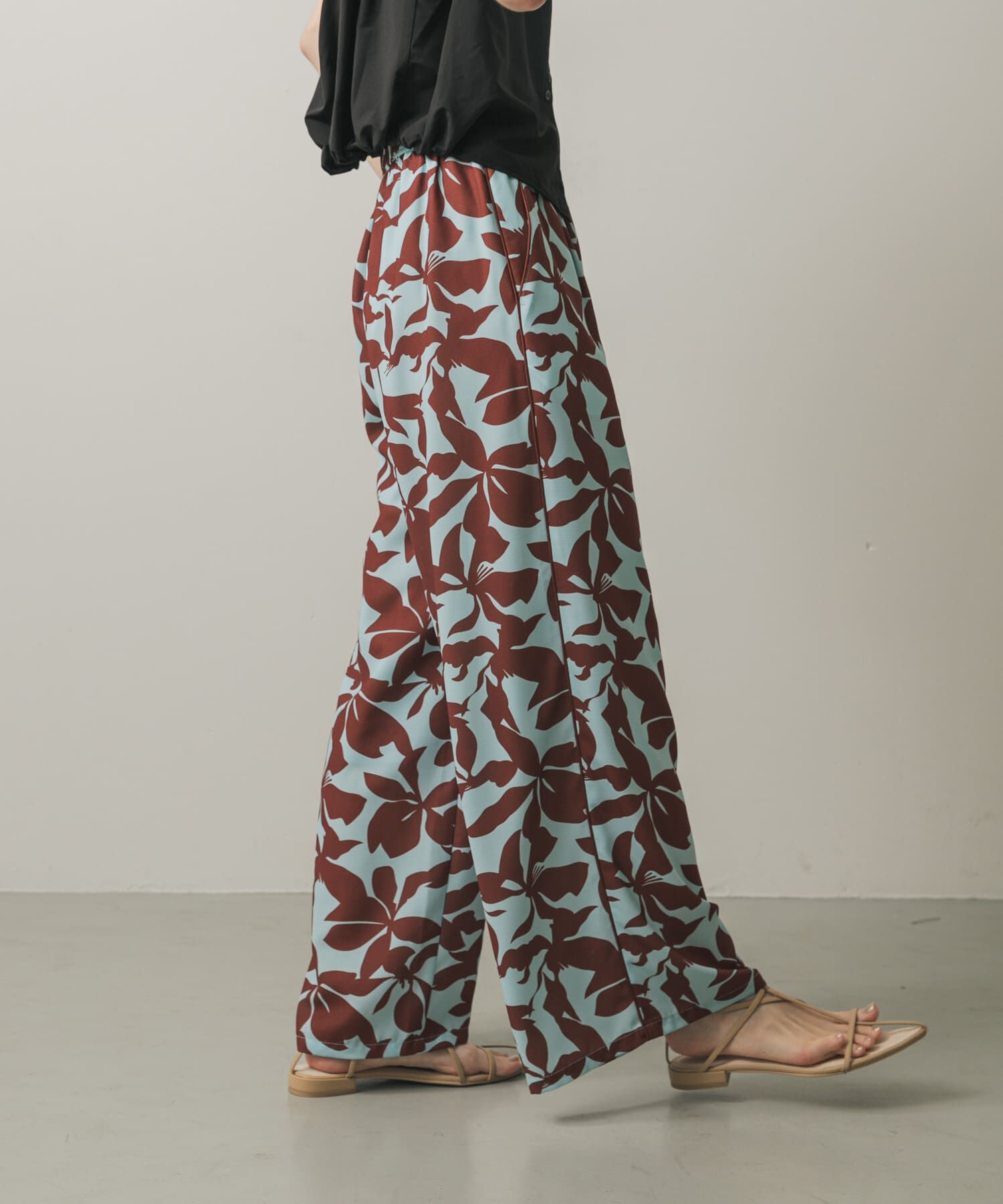 SENSE OF PLACE by URBAN RESEARCH「リーフプリントイージーパンツ」|その他|