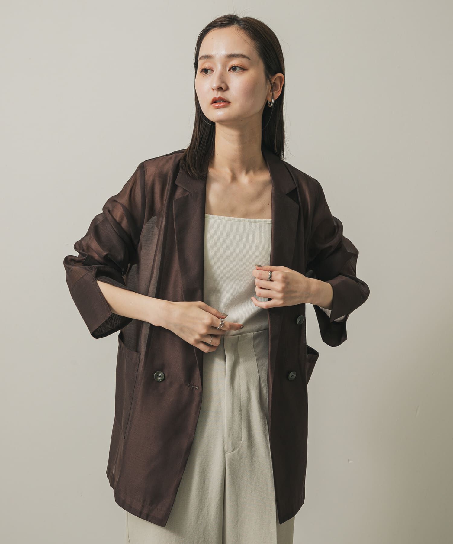 SENSE OF PLACE by URBAN RESEARCH「シアーテーラードジャケット」|その他|