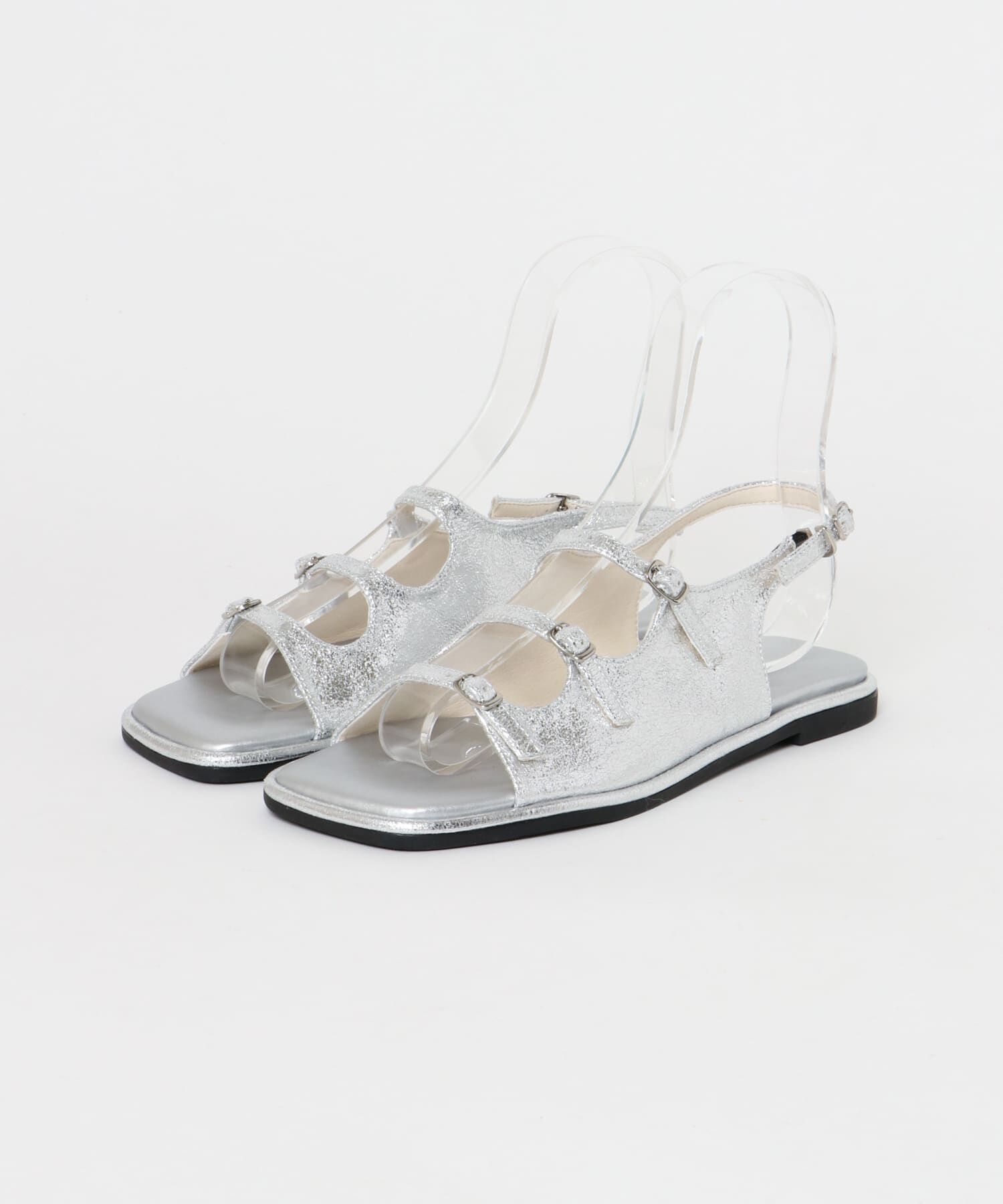 SENSE OF PLACE by URBAN RESEARCH「スクエアトゥベルトサンダル」|サンダル|