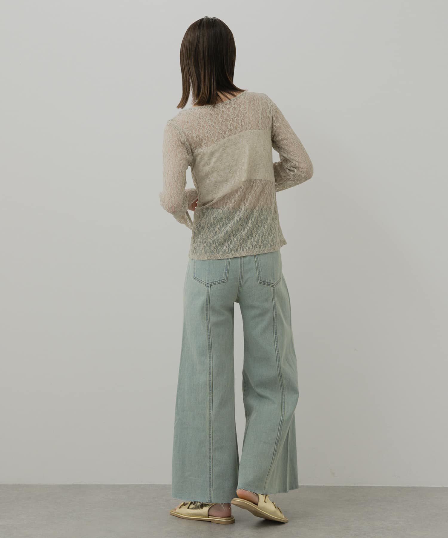 SENSE OF PLACE by URBAN RESEARCH「スクエアトゥベルトサンダル」|サンダル|