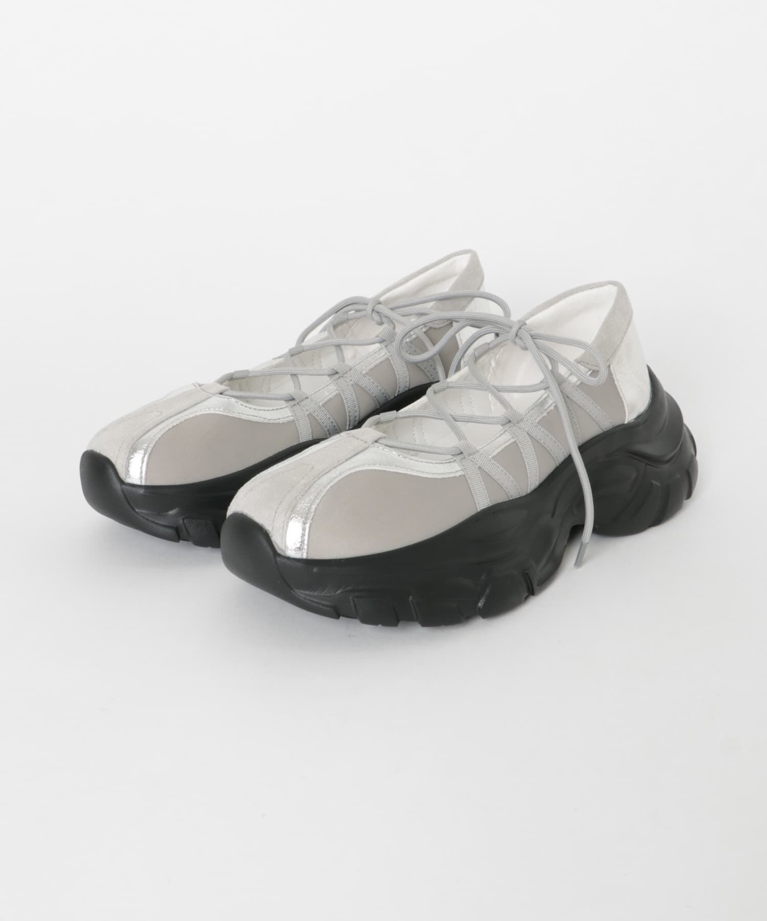 SENSE OF PLACE by URBAN RESEARCH「レースアップバレエスニーカー」|スニーカー|