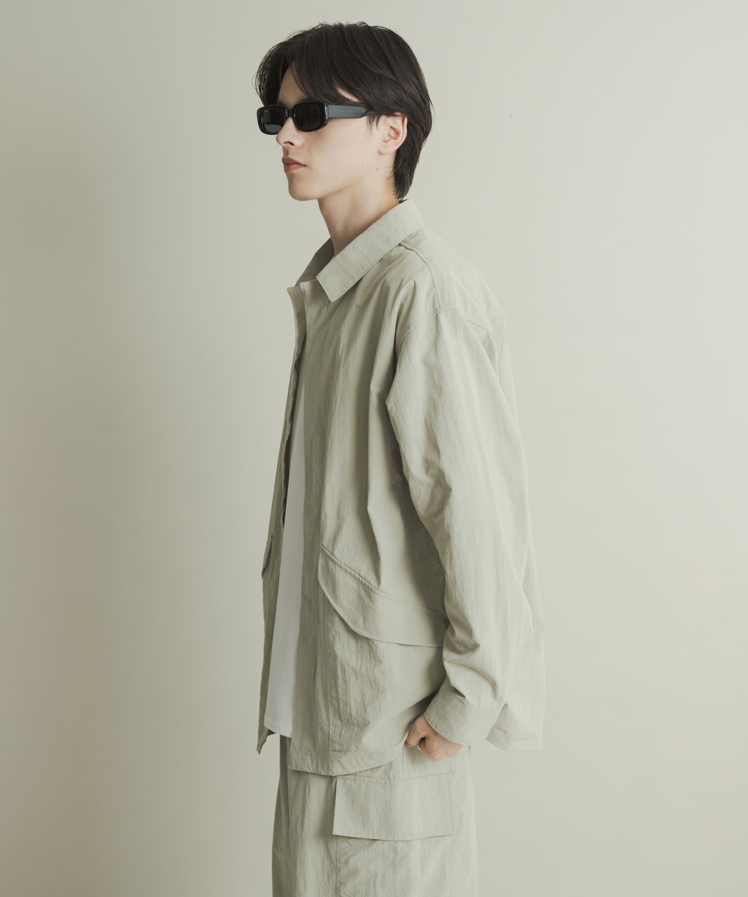 SENSE OF PLACE by URBAN RESEARCH「ユーティリティーロングスリーブシャツジャケット」|その他|