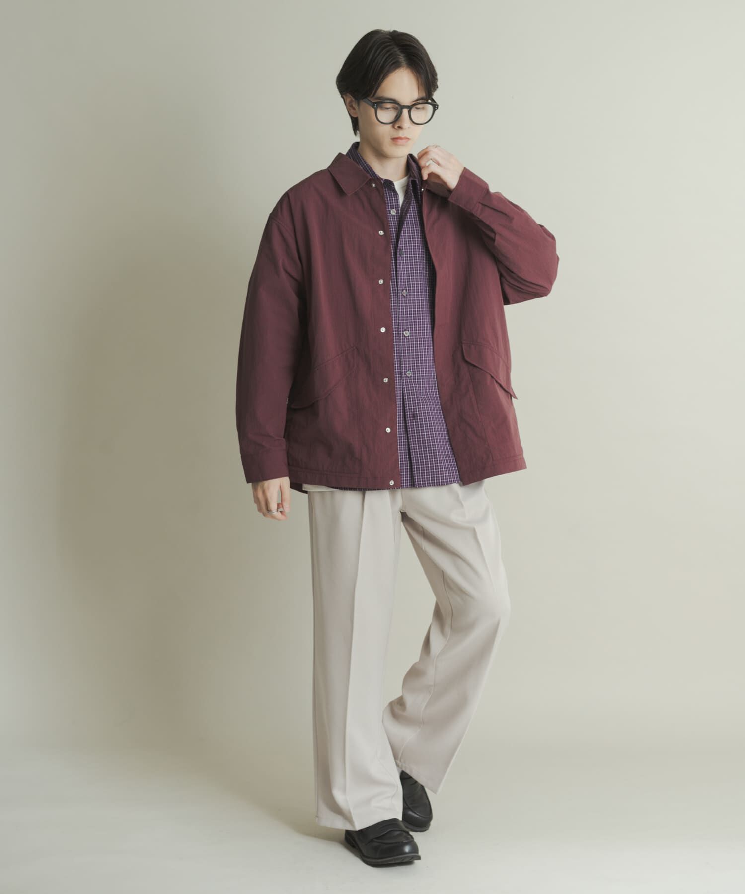 SENSE OF PLACE by URBAN RESEARCH「ユーティリティーロングスリーブシャツジャケット」|その他|